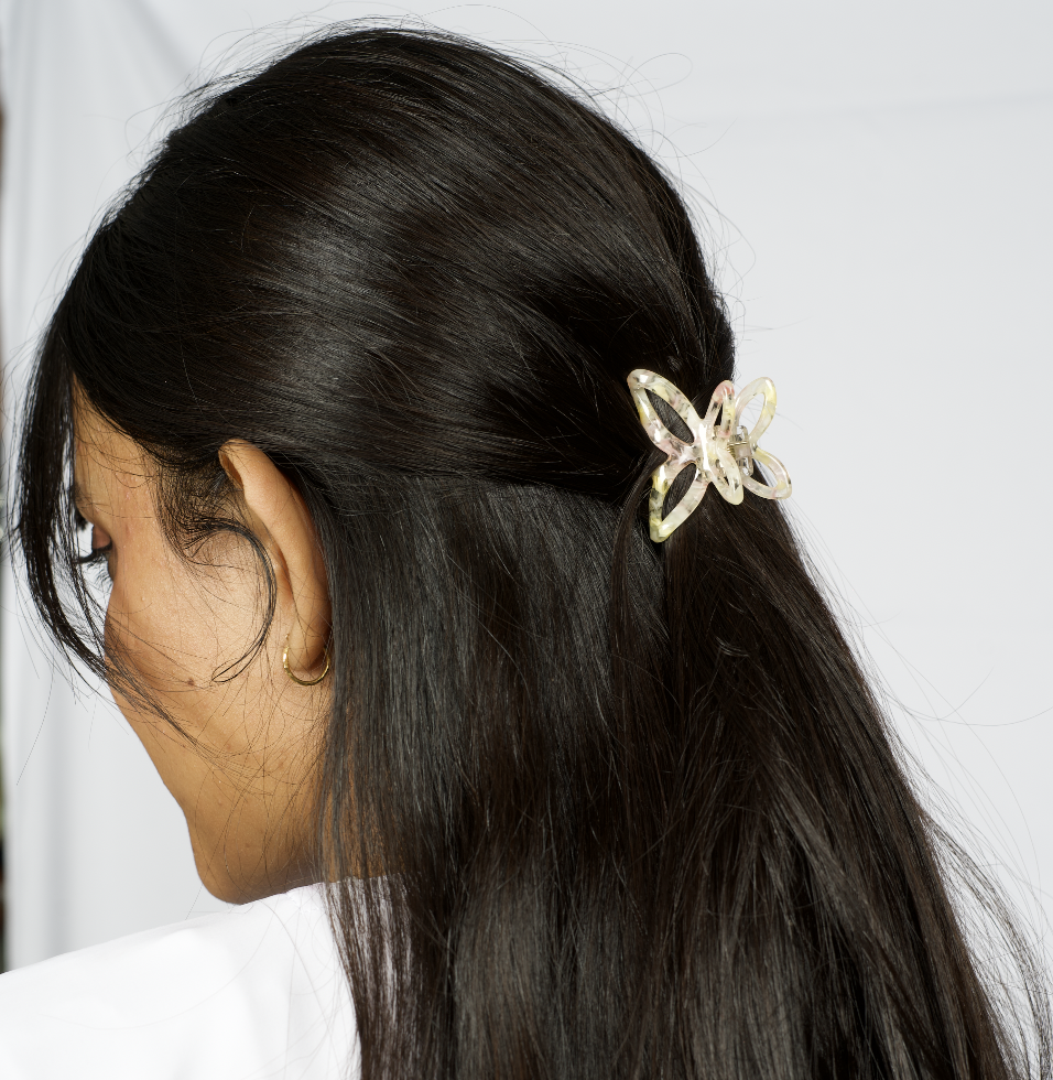 Flutterby Hair Clips – Elegant Butterfly Hair Accessories with Sparkling Crystals