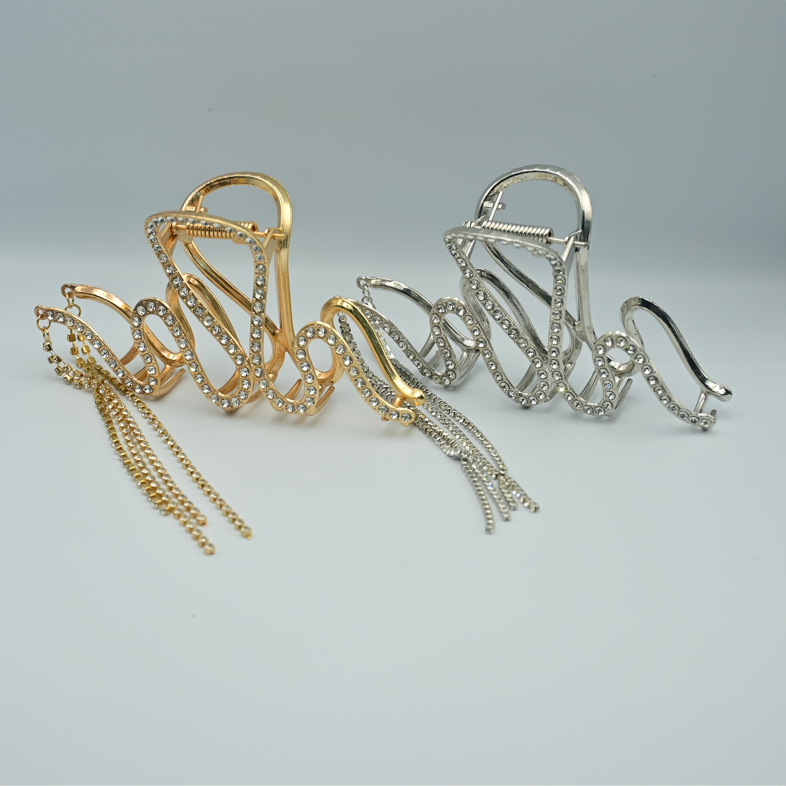 Dazzling Duos: Bling Hair Clips – Sparkling Crystal Hair Accessories for Women | Perfect for Weddings, Parties, and Everyday Glam