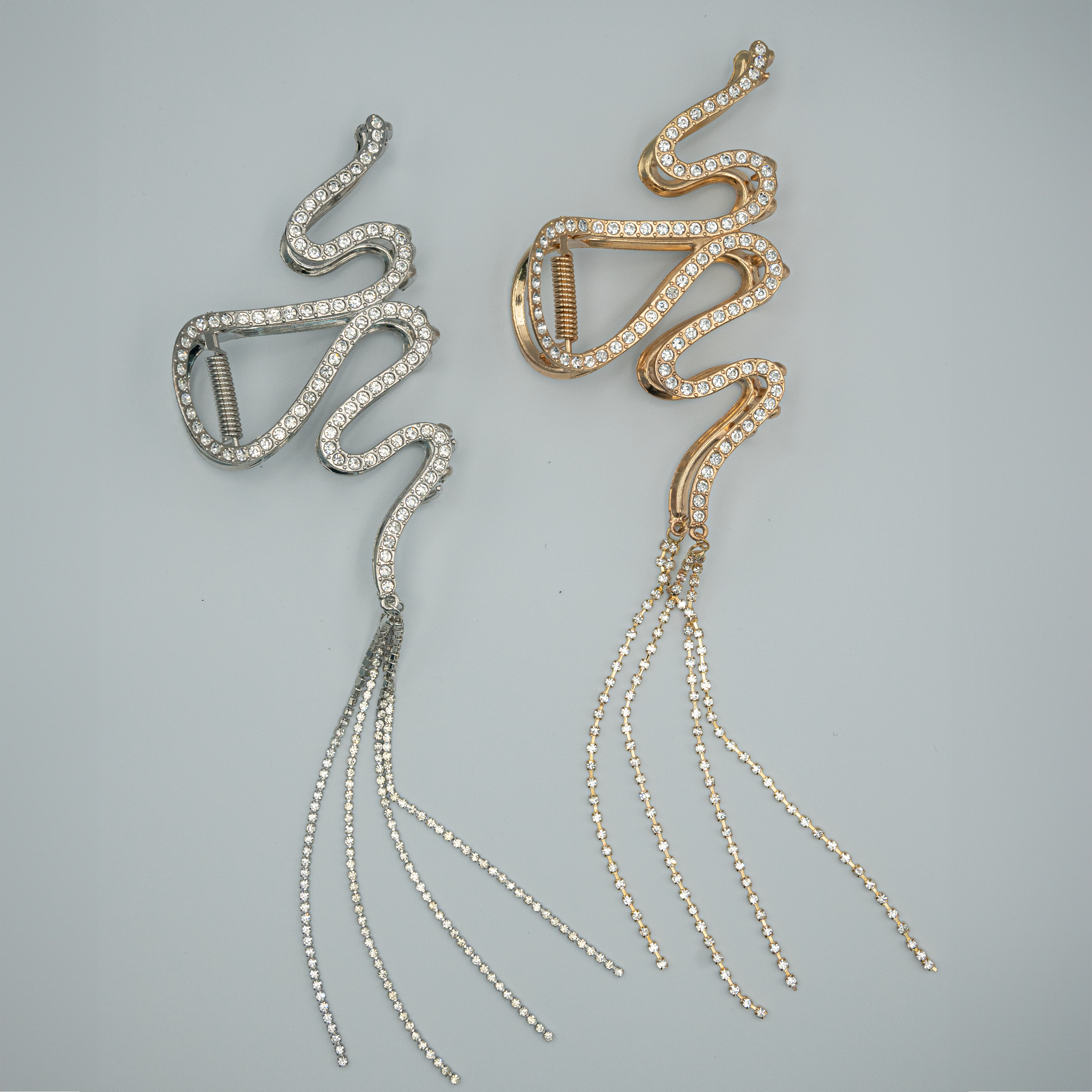 Dazzling Duos: Bling Hair Clips – Sparkling Crystal Hair Accessories for Women | Perfect for Weddings, Parties, and Everyday Glam