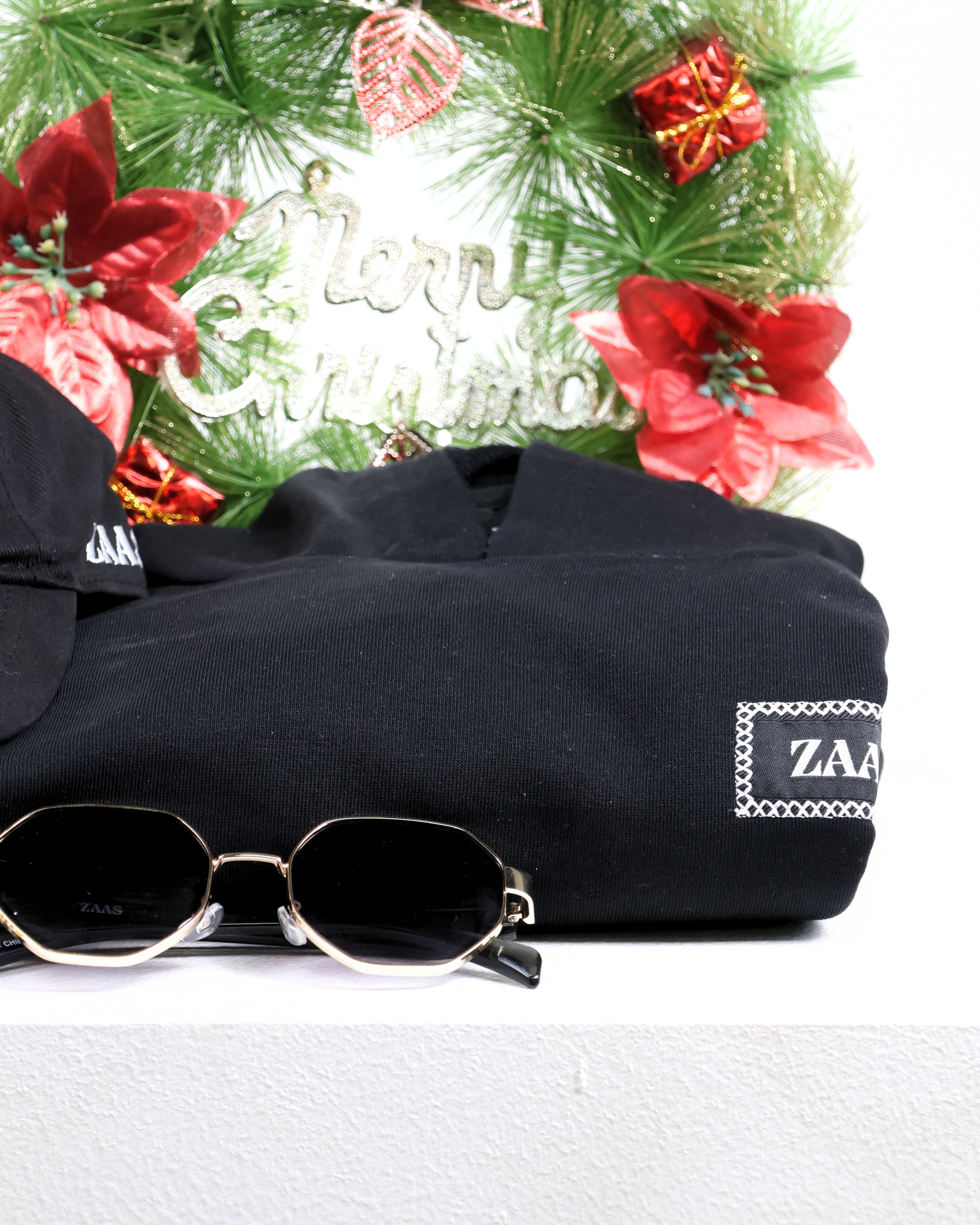 Hoodie, Sunglass, Cap Christmas Gift Set