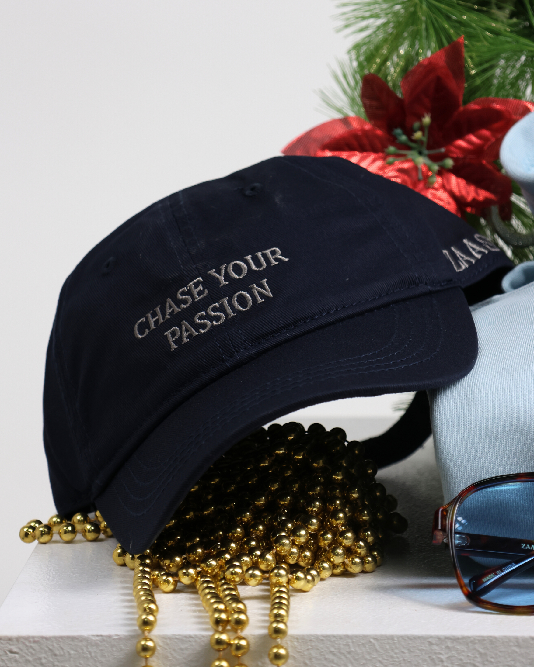Hoodie, Sunglass, Cap Christmas Gift Set Blue