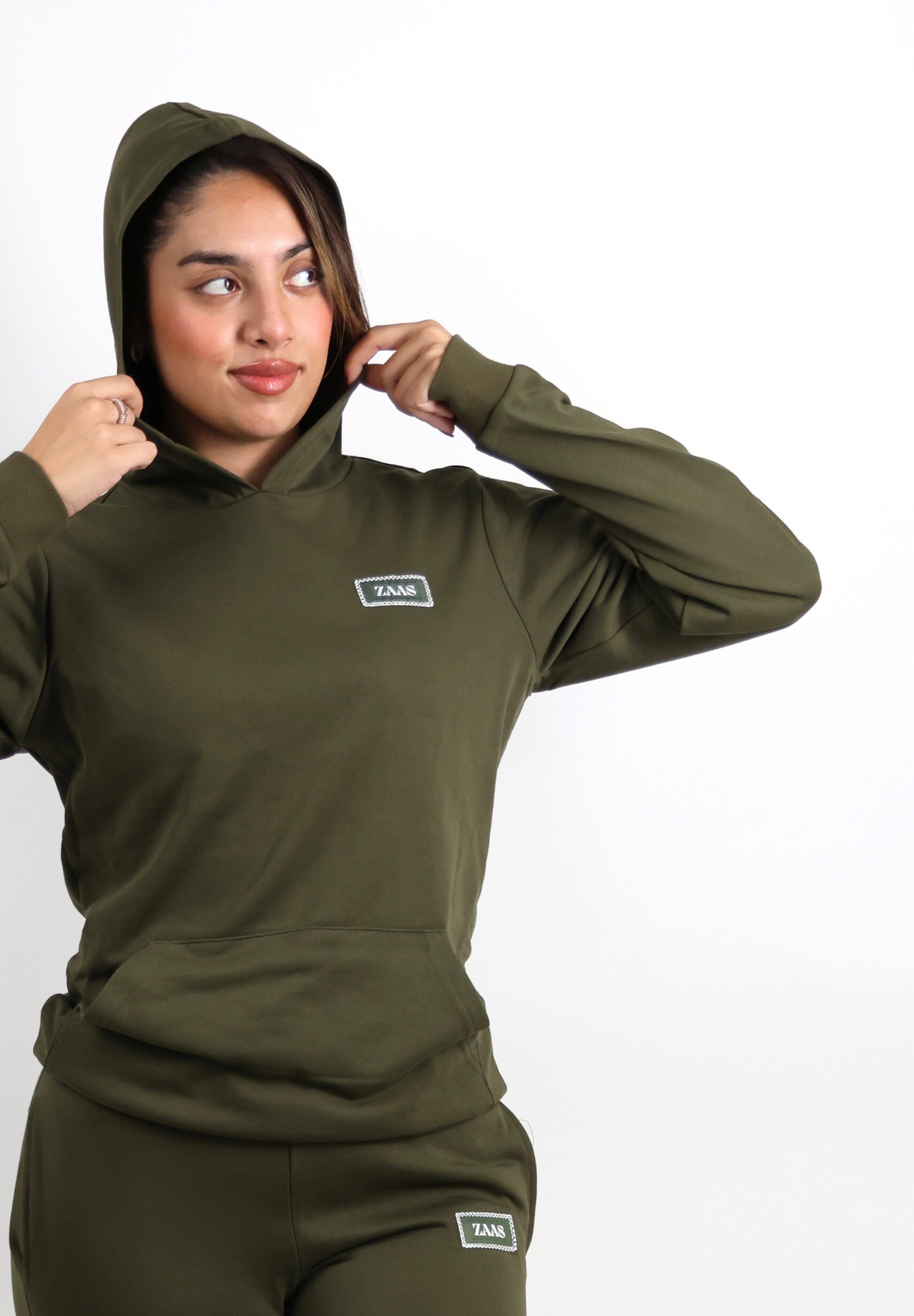 Winter Hoodie Set Green Comfort - Christmas Gift Set