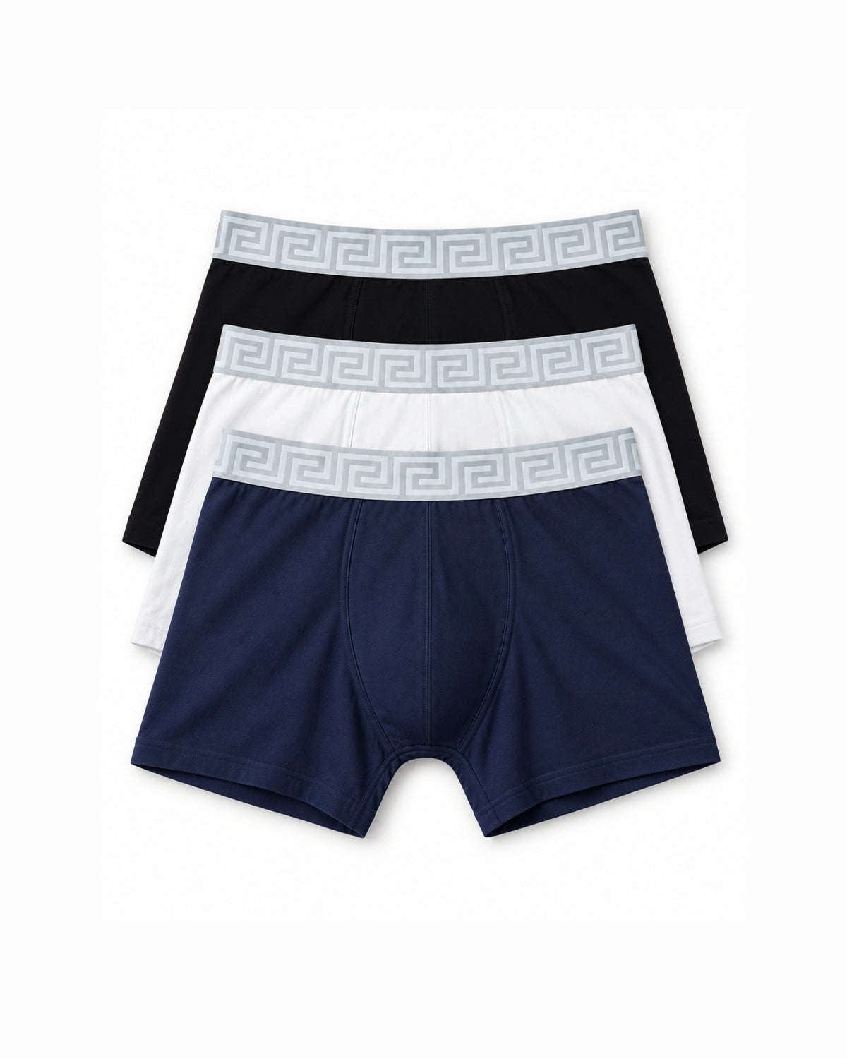 Geometric Luxe Comfort" Men's Trunks (Pack of 3) N9 Treated