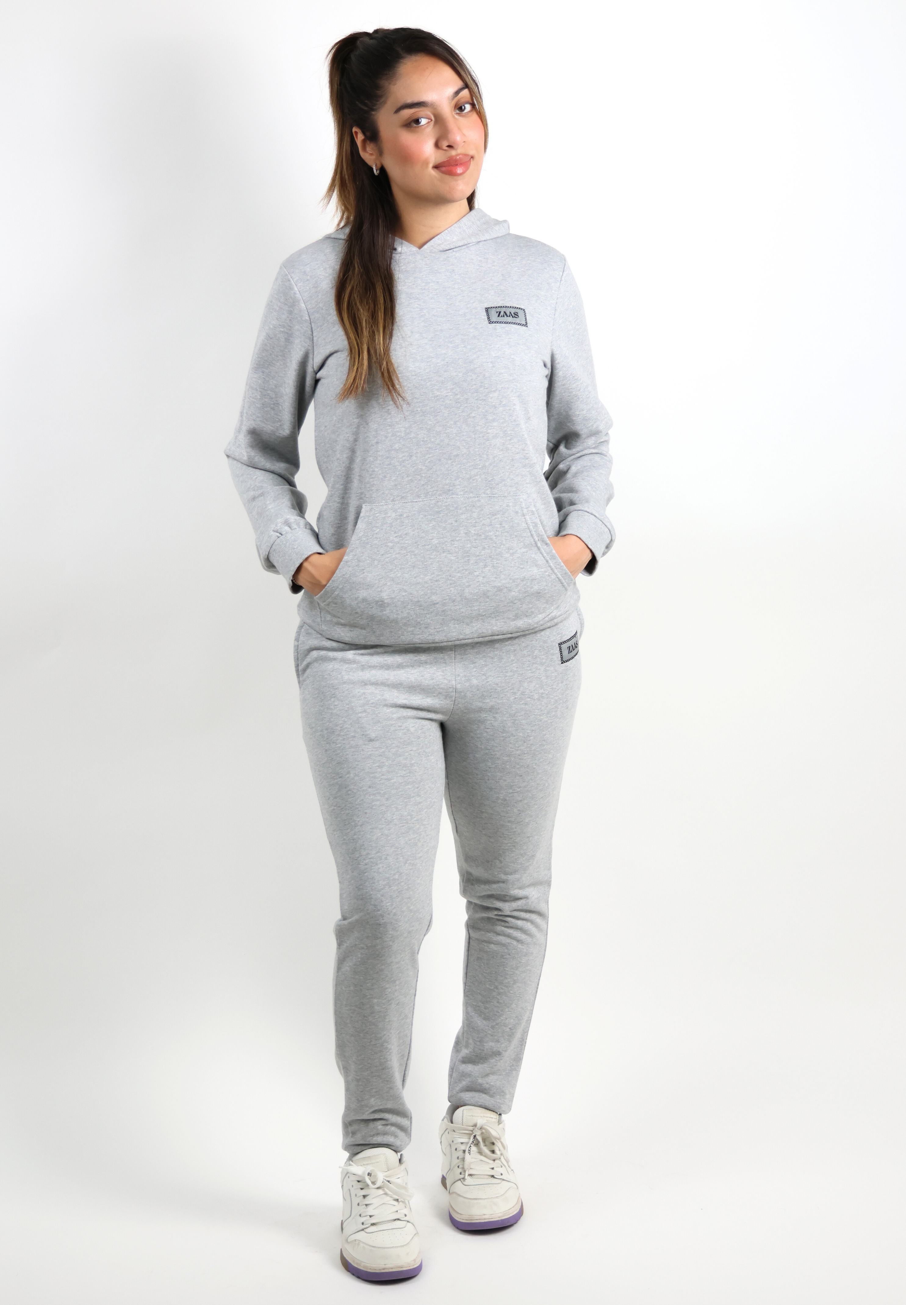 Winter Hoodie Set Grey Comfort - Christmas Gift Set