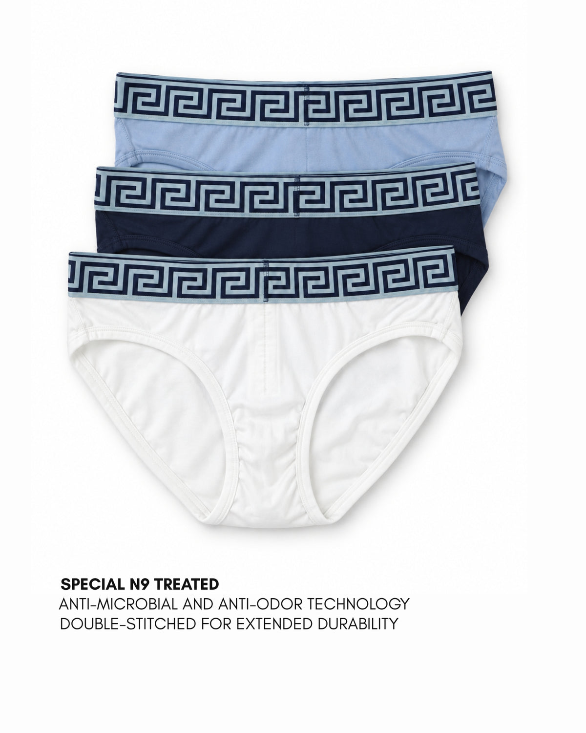 N9 Treated Breathable Cloud Comfort Underwear Women - Pack of 3