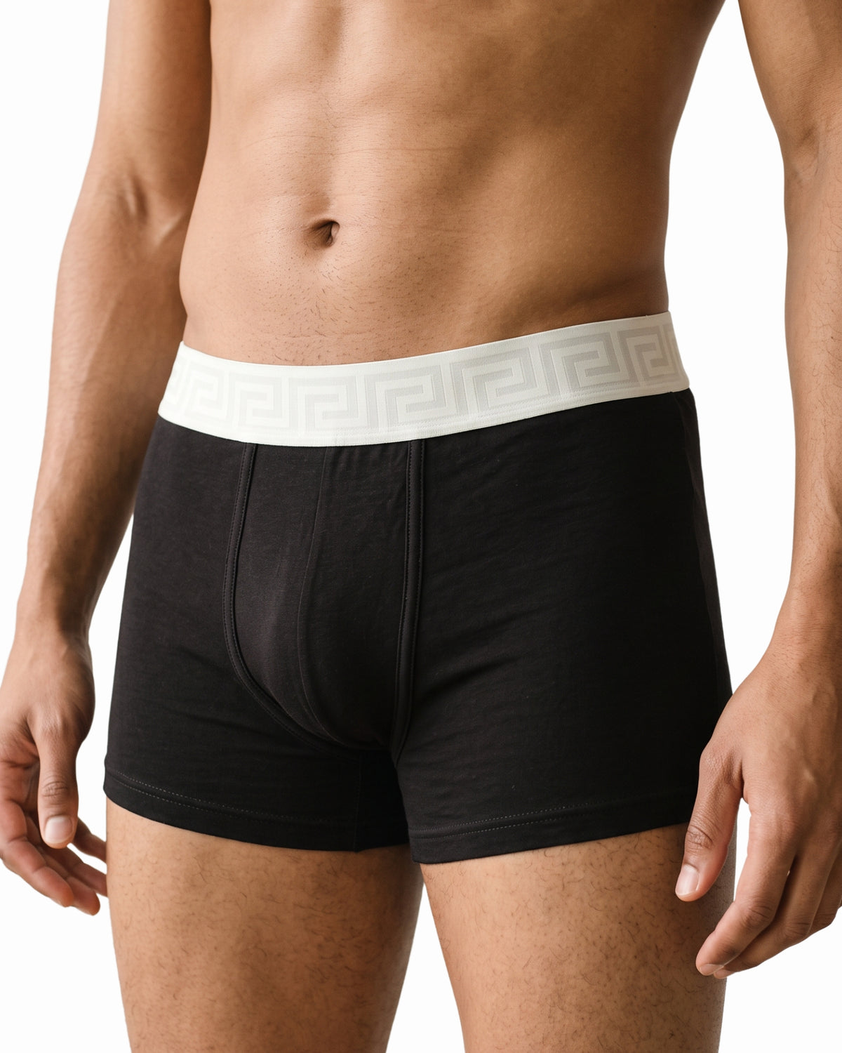 Geometric Luxe Comfort" Men's Trunks (Pack of 3)
