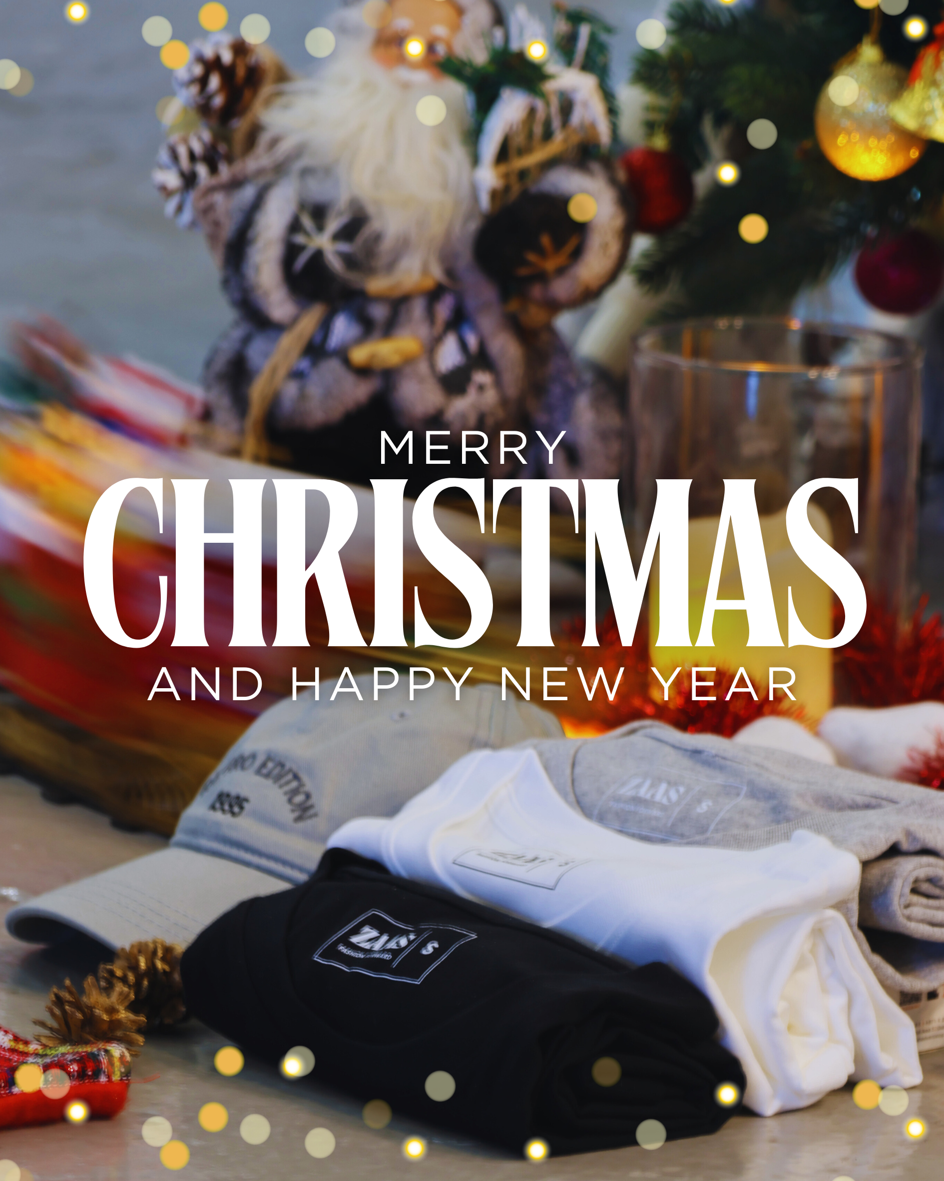 3 Pcs T-Shirt Combo, Grey Cap Christmas Gift