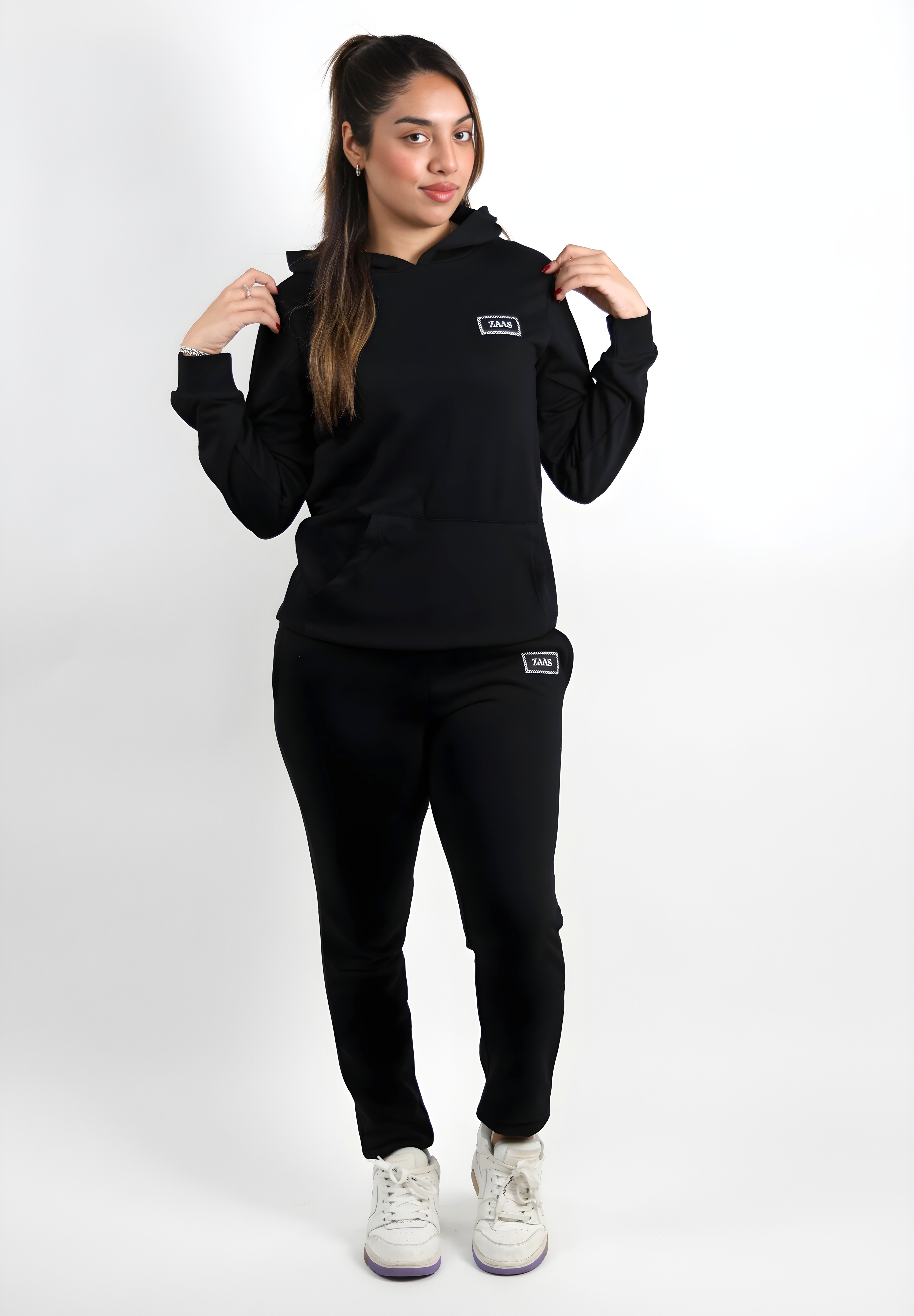 Winter Hoodie Set Black Comfort - Christmas Gift Set