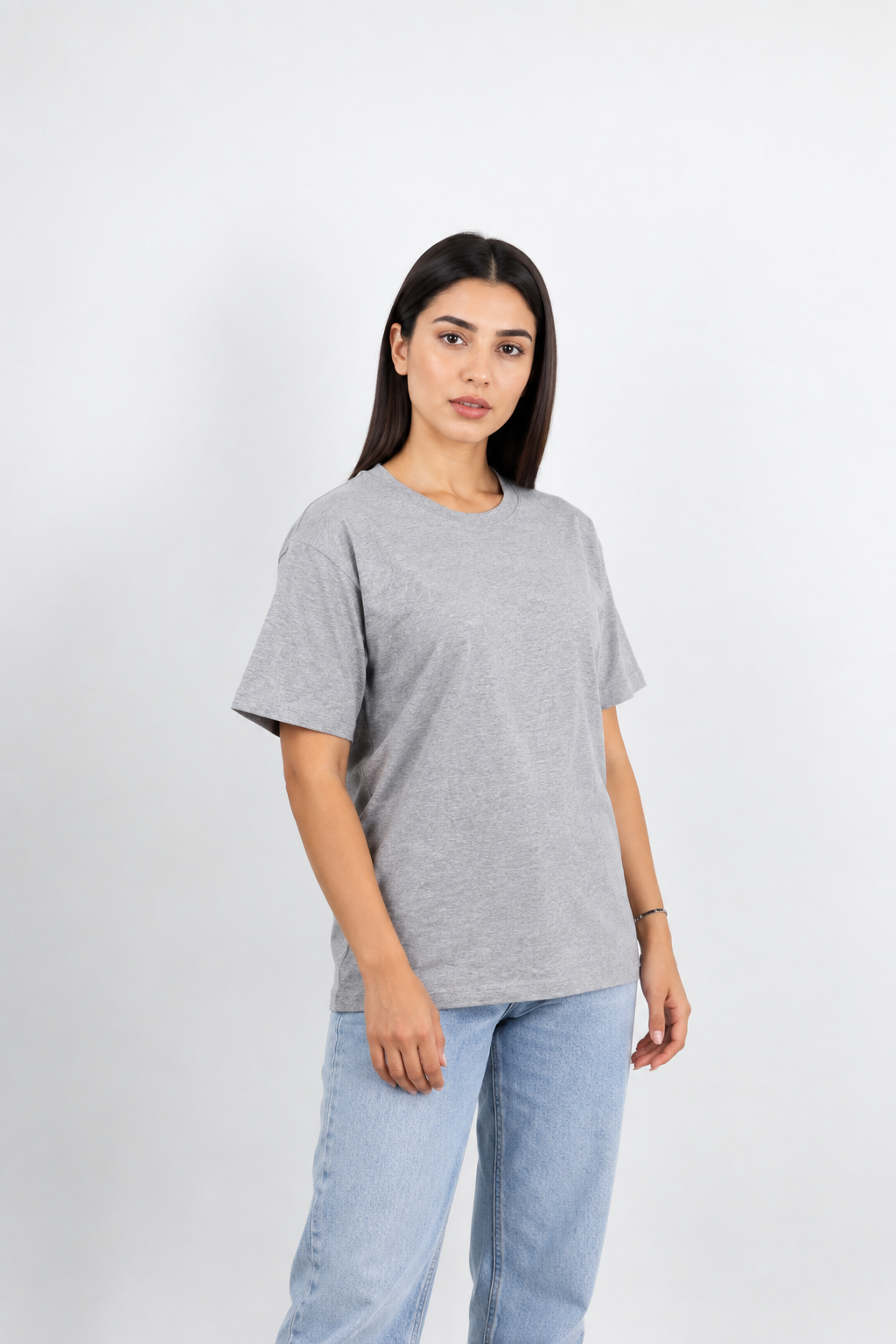 Loose Fit Women T-shirt with Short Sleeves - Pack of 3