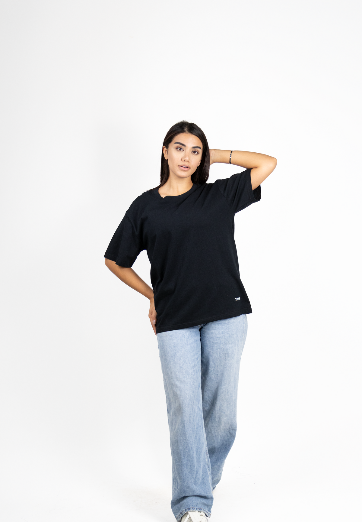 Loose Fit Women T-shirt with Short Sleeves - Pack of 3