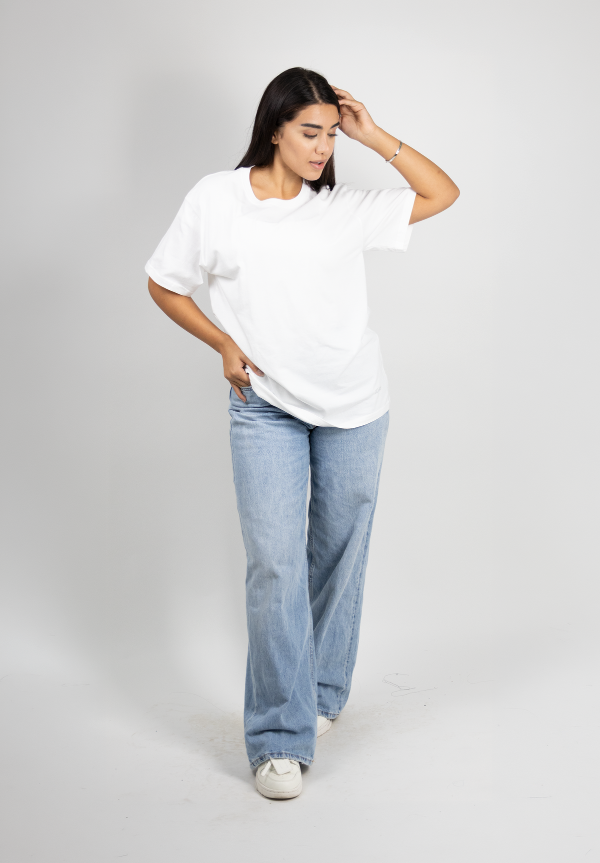 Loose Fit Women T-shirt with Short Sleeves - Pack of 3