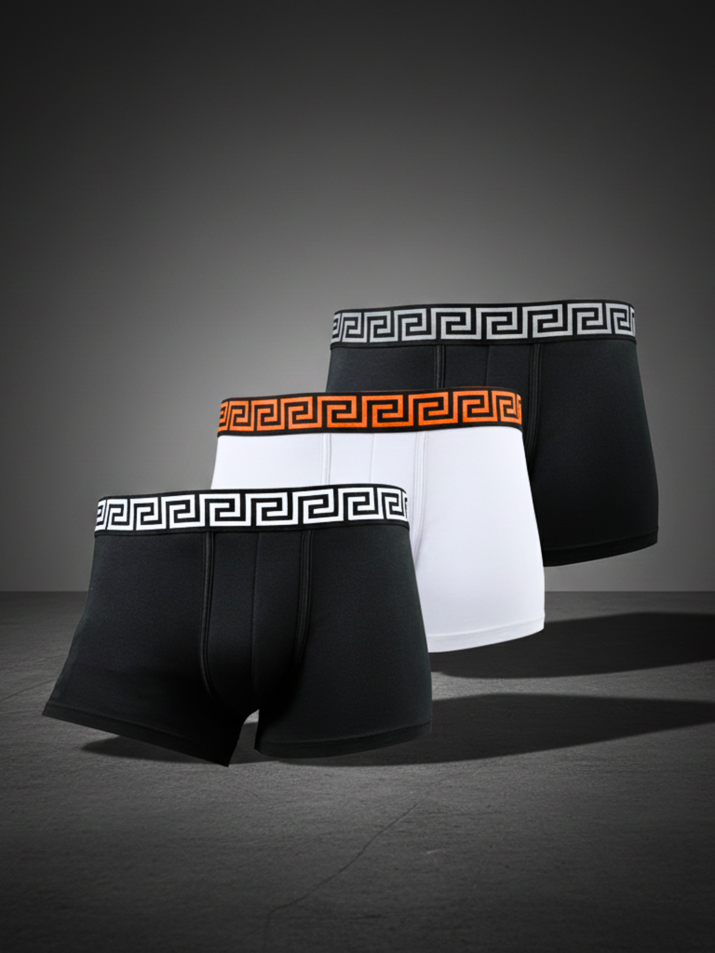 Breathable Cotton Men's Underwear - Pack of 3 for Everyday Use