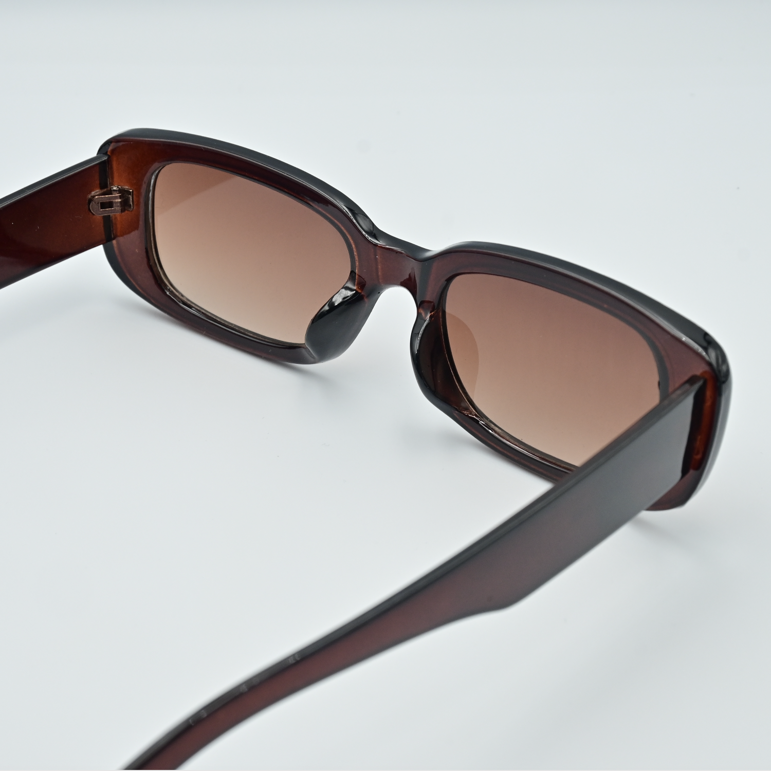 Small Rectangle Retro Sunglasses Vintage Inspired Eyewear with UV Protection for Women