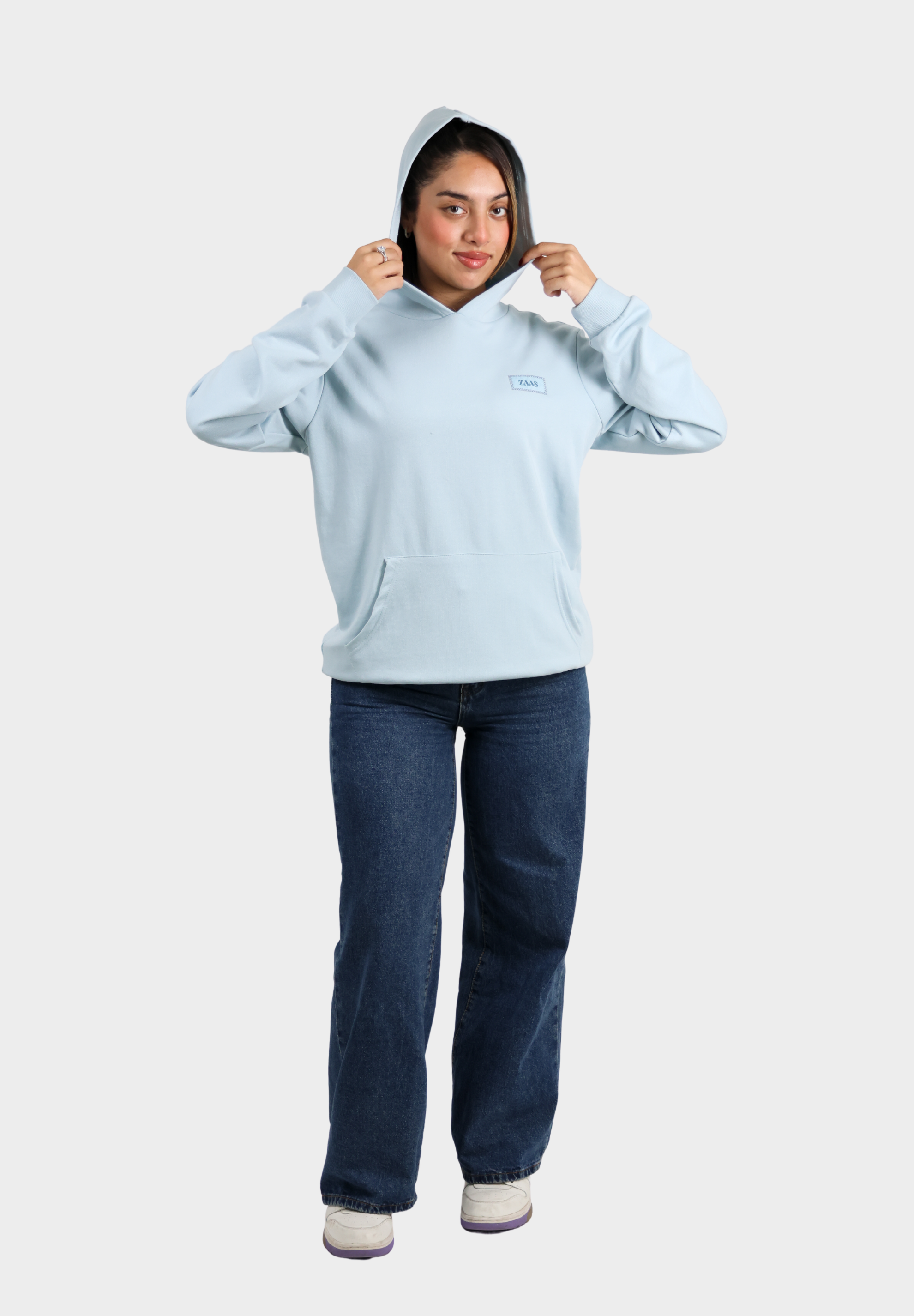 Hoodie Winter Comfort Baby Blue