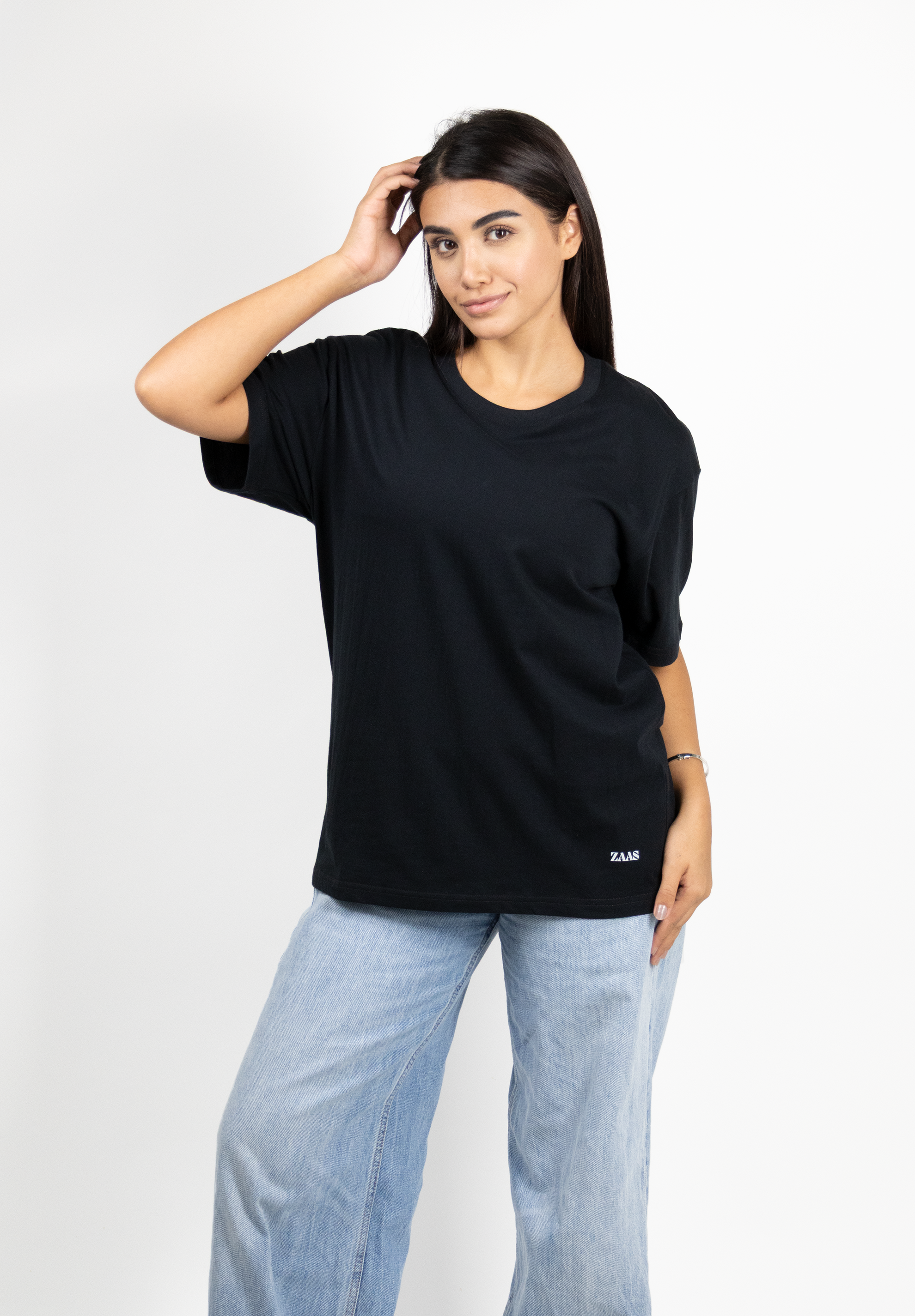 Loose Fit Unisex T-shirt with Short Sleeves - Pack of 3