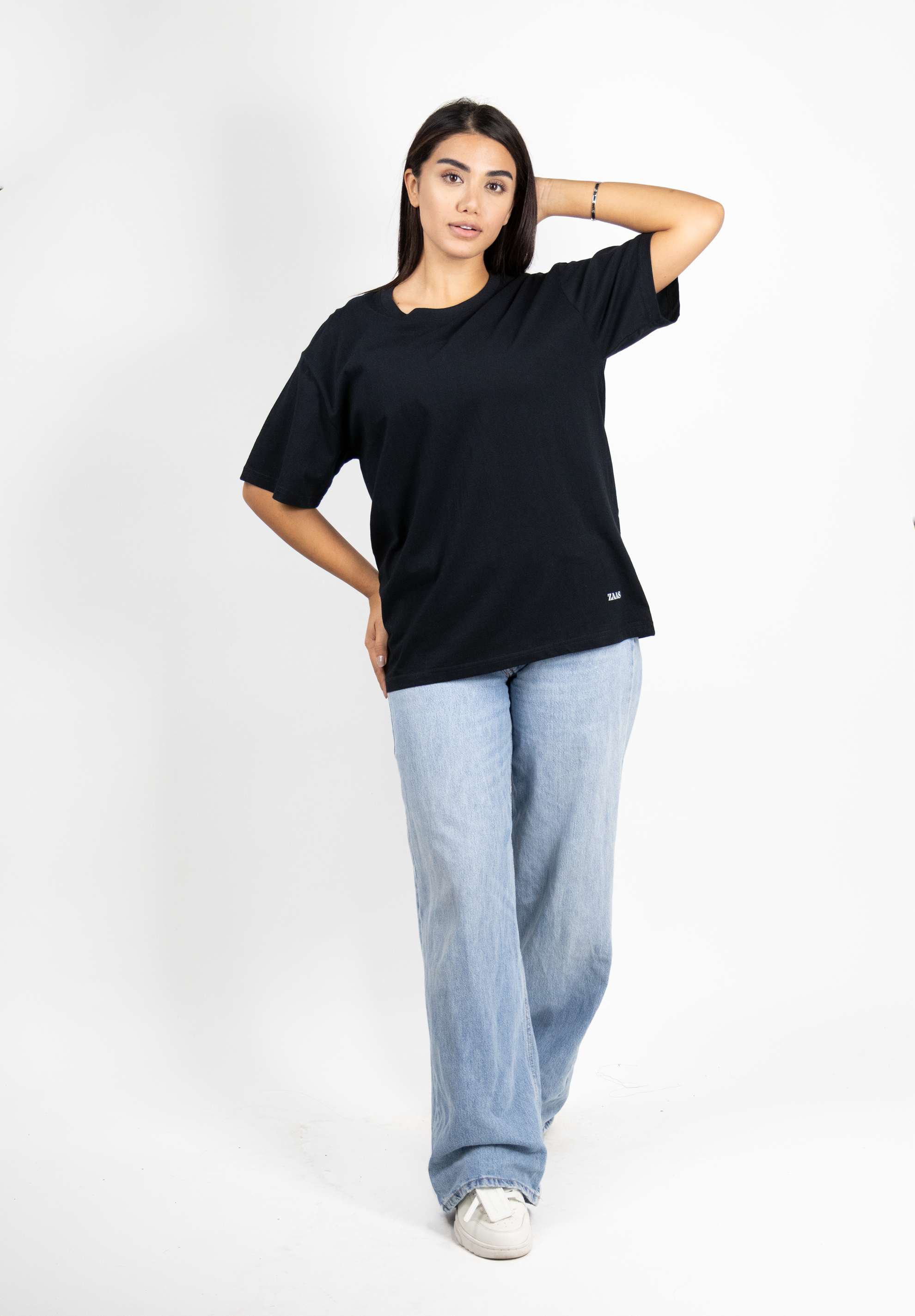 Loose Fit Unisex T-shirt with Short Sleeves - Pack of 3