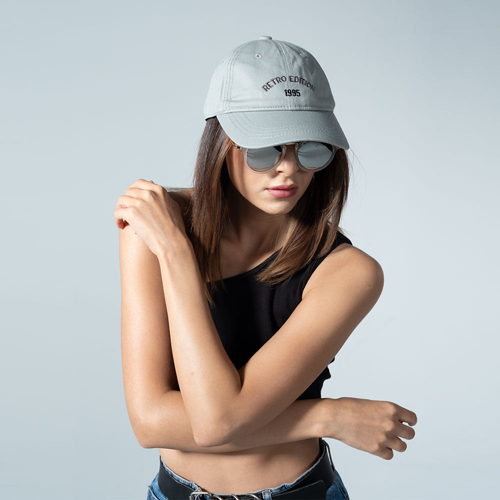 ZAAS retro edition grey Twill Cap – ZAAS retro edition grey Twill Cap
