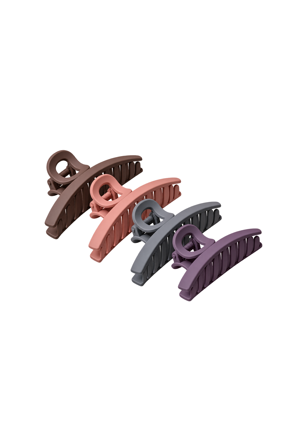 Thin Claw Plastic Clip – Pack of 2 | Sleek & Stylish Hair Clips for Women