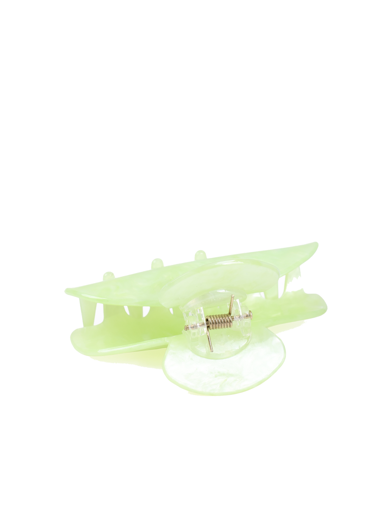 Iridescent Marble Claw Clips – Shiny Marble Hair Clips for Women