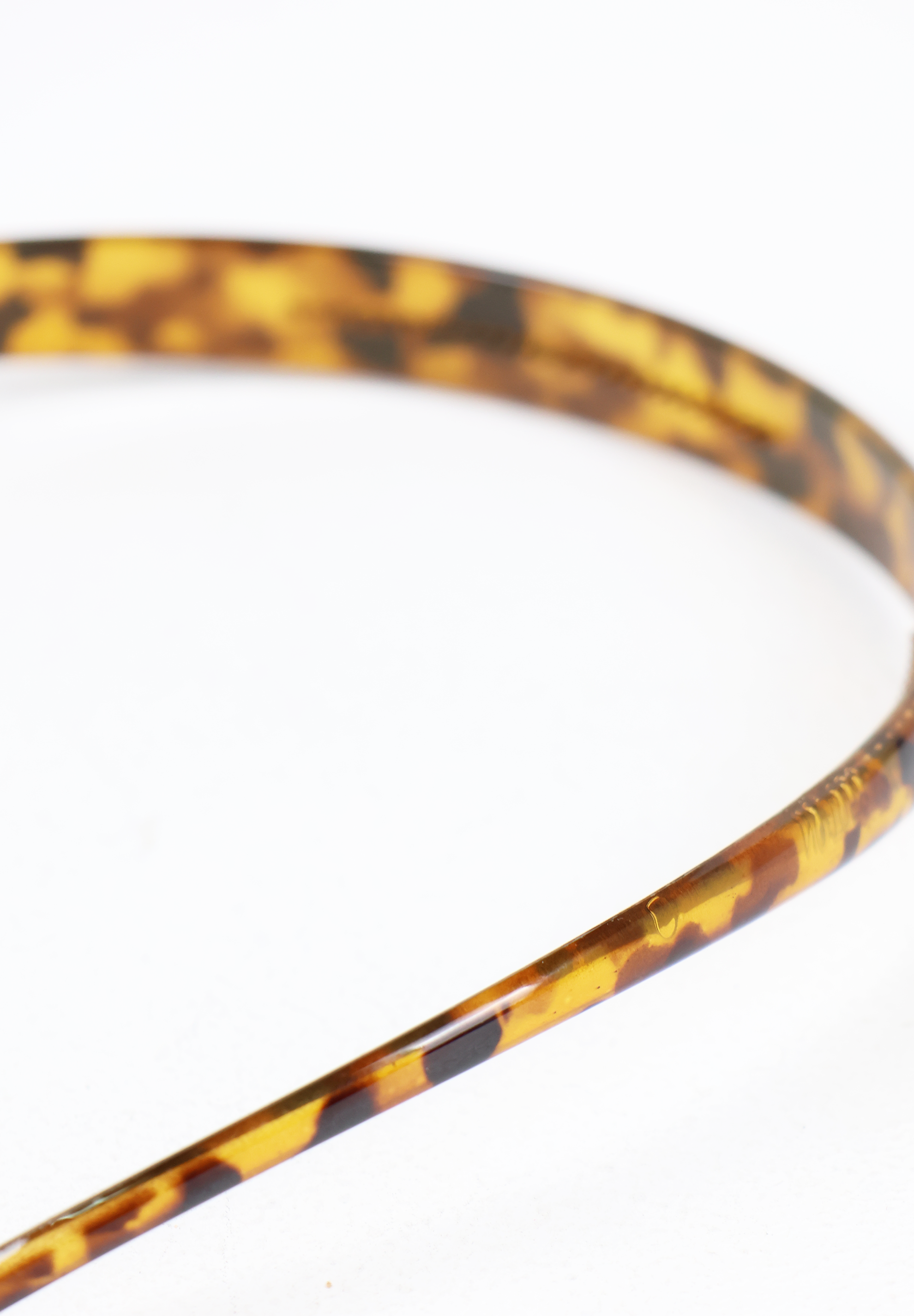 Classic French Tortoise Ultra-Thin Headband