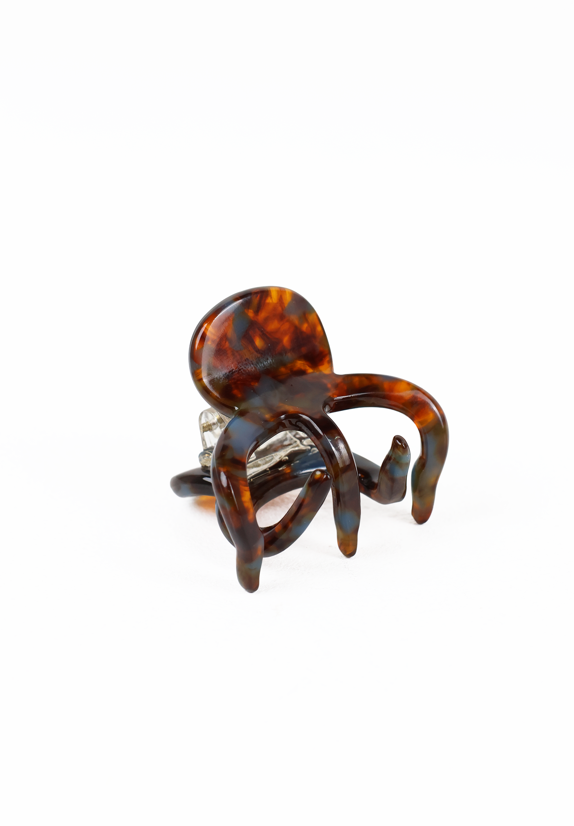 Classic Tortoiseshell Octopus Hair Claw Clip