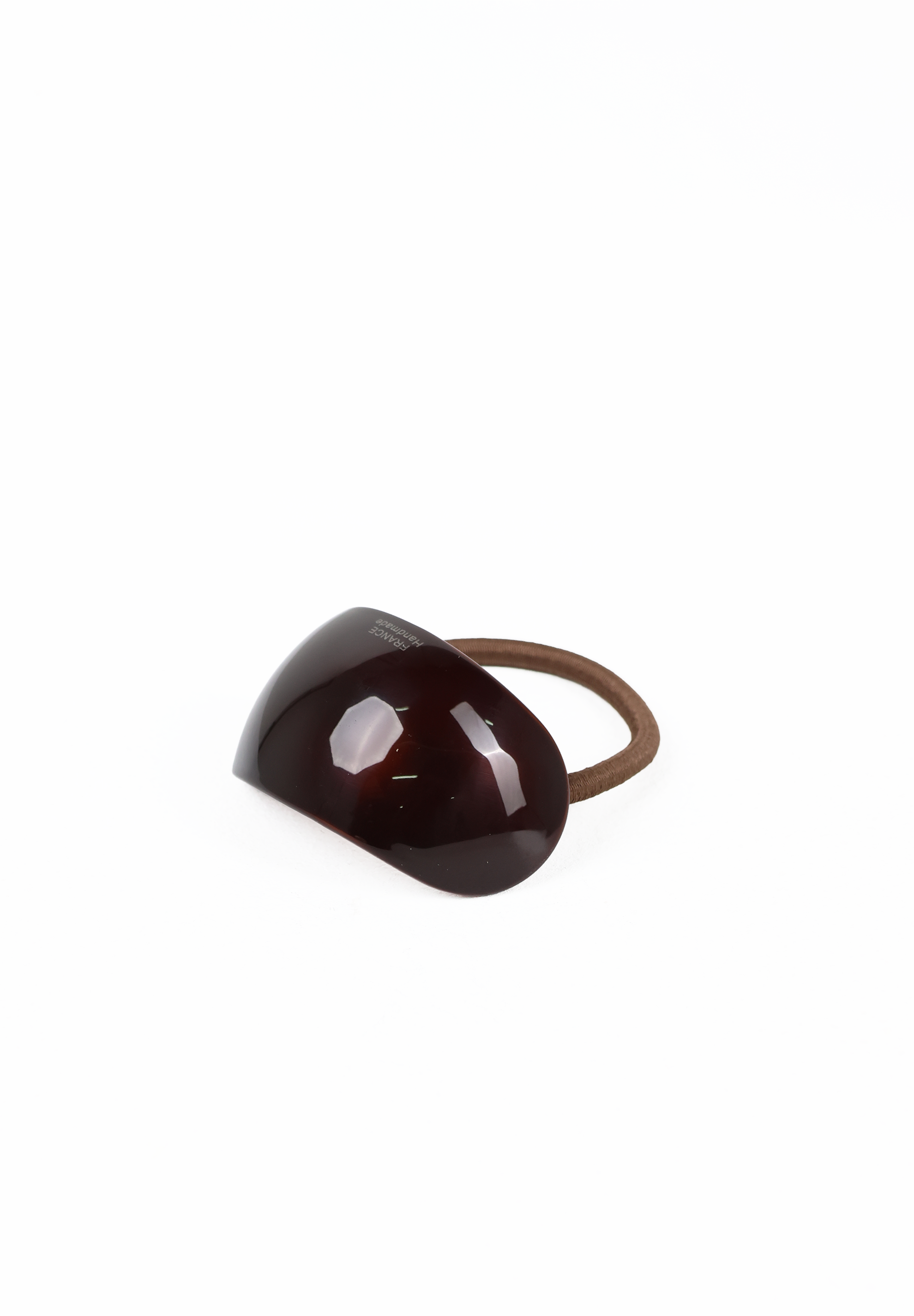 Deep Espresso Curved Hair Barrette Clip