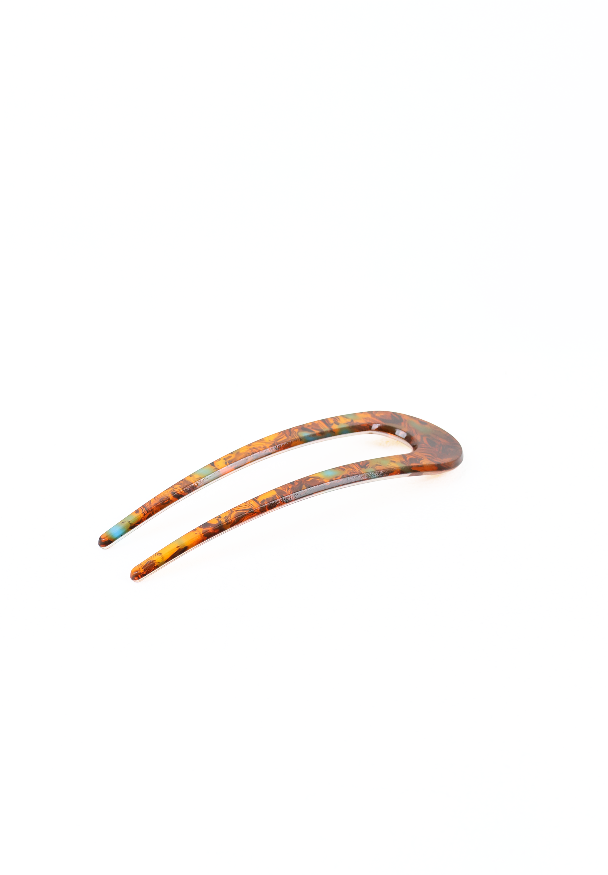 Tortoiseshell U-Shaped Hair Pin Fork