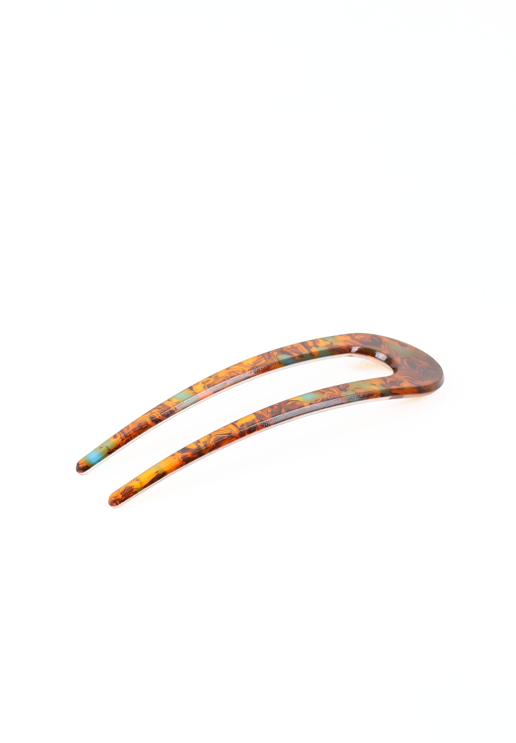 Tortoiseshell U-Shaped Hair Pin Fork