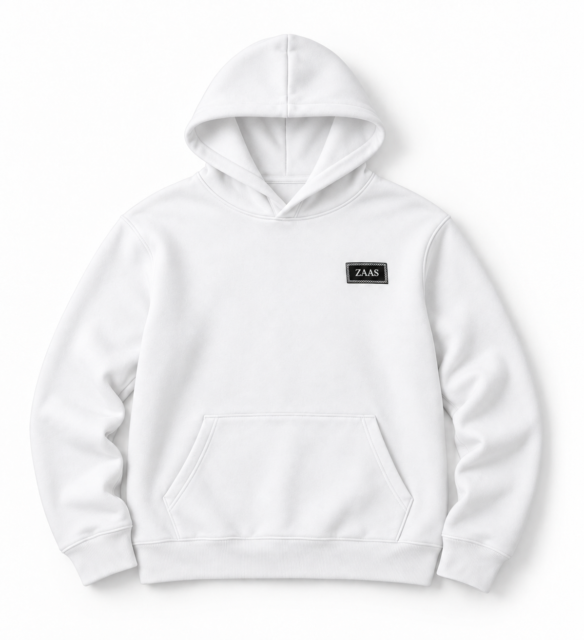 Be The Change Relaxed Fit Hoodie - White
