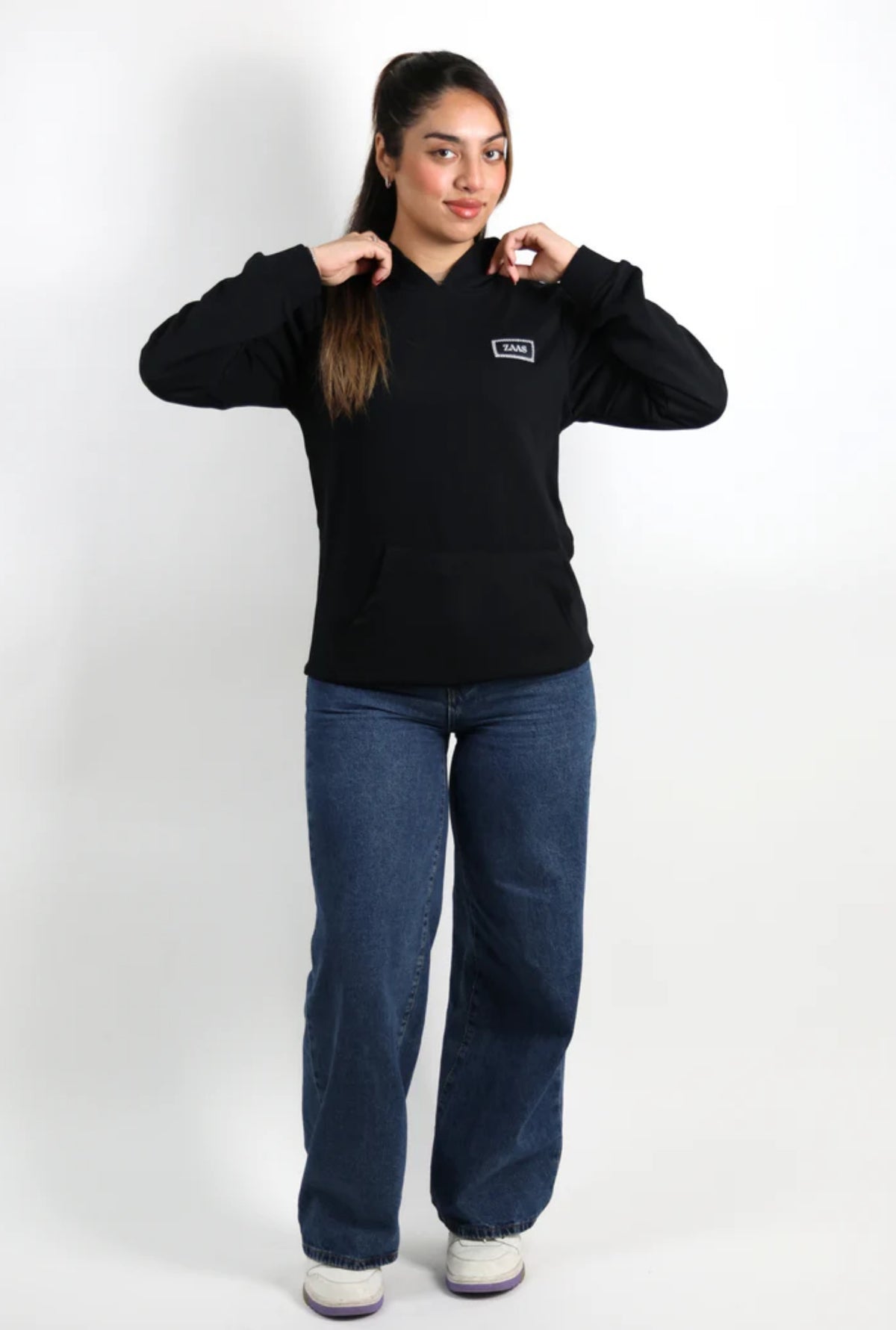 Be The Change Relaxed Fit Hoodie - Black