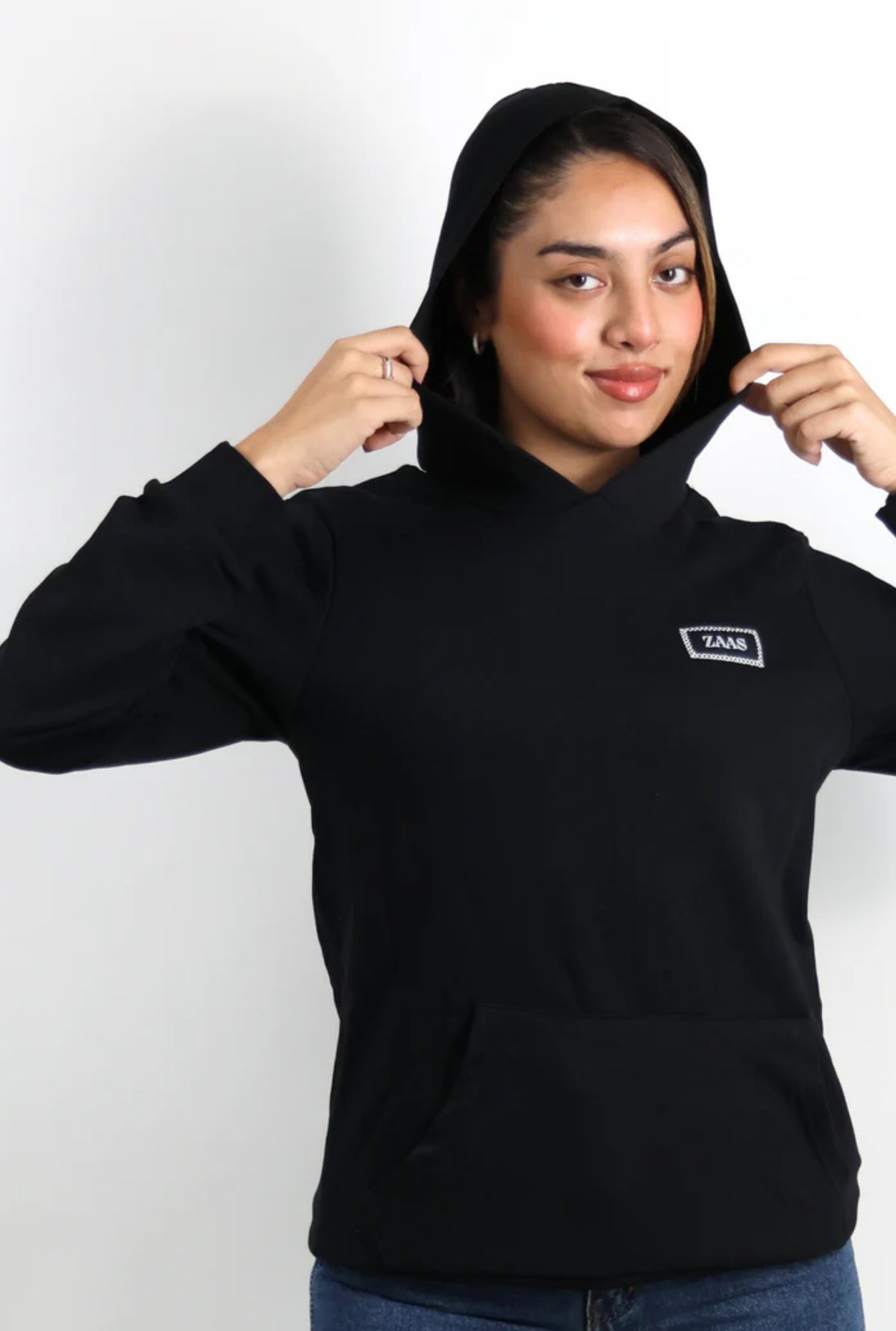 Be The Change Relaxed Fit Hoodie - Black