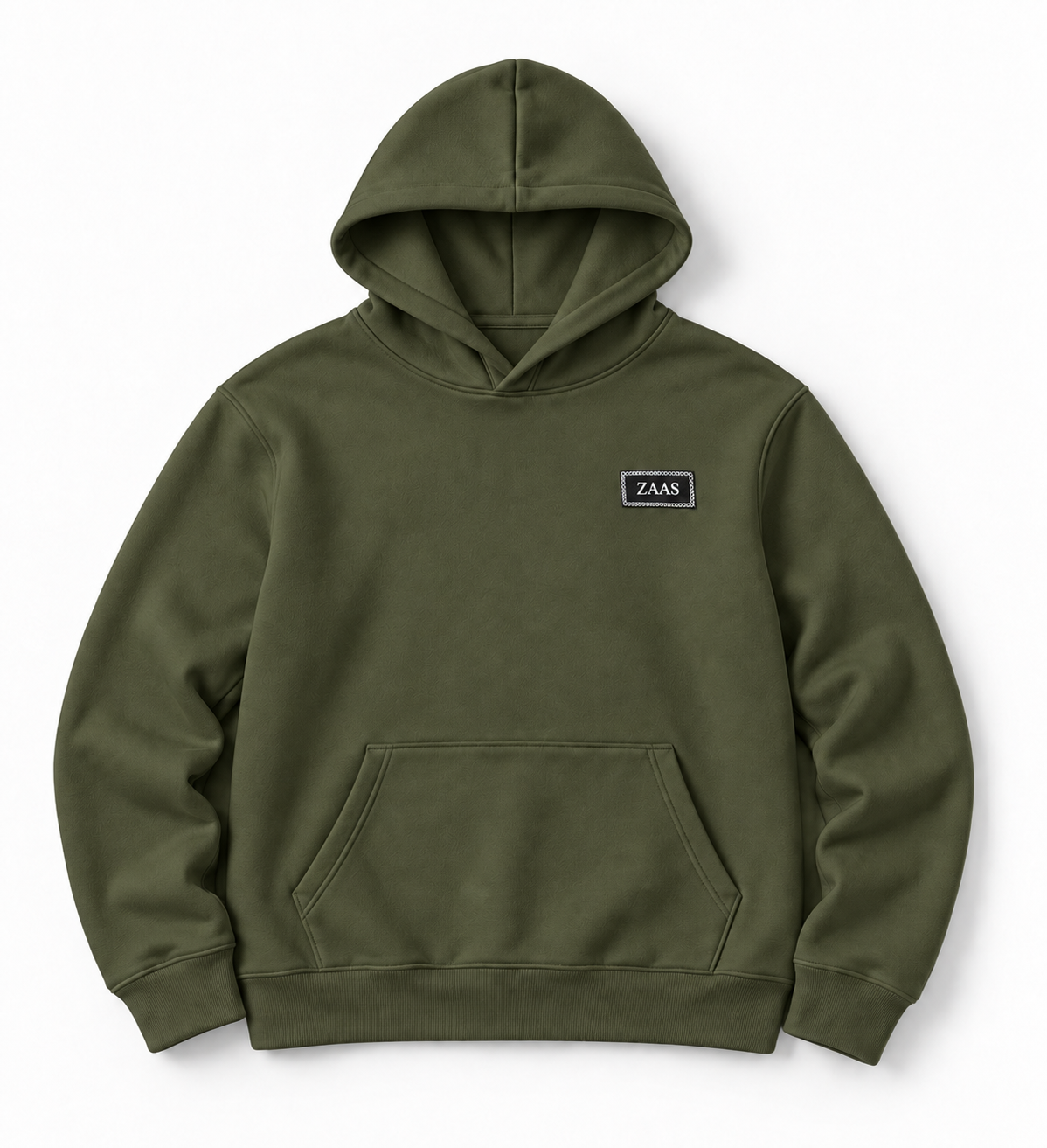 Be The Change Relaxed Fit Hoodie - Olive Green