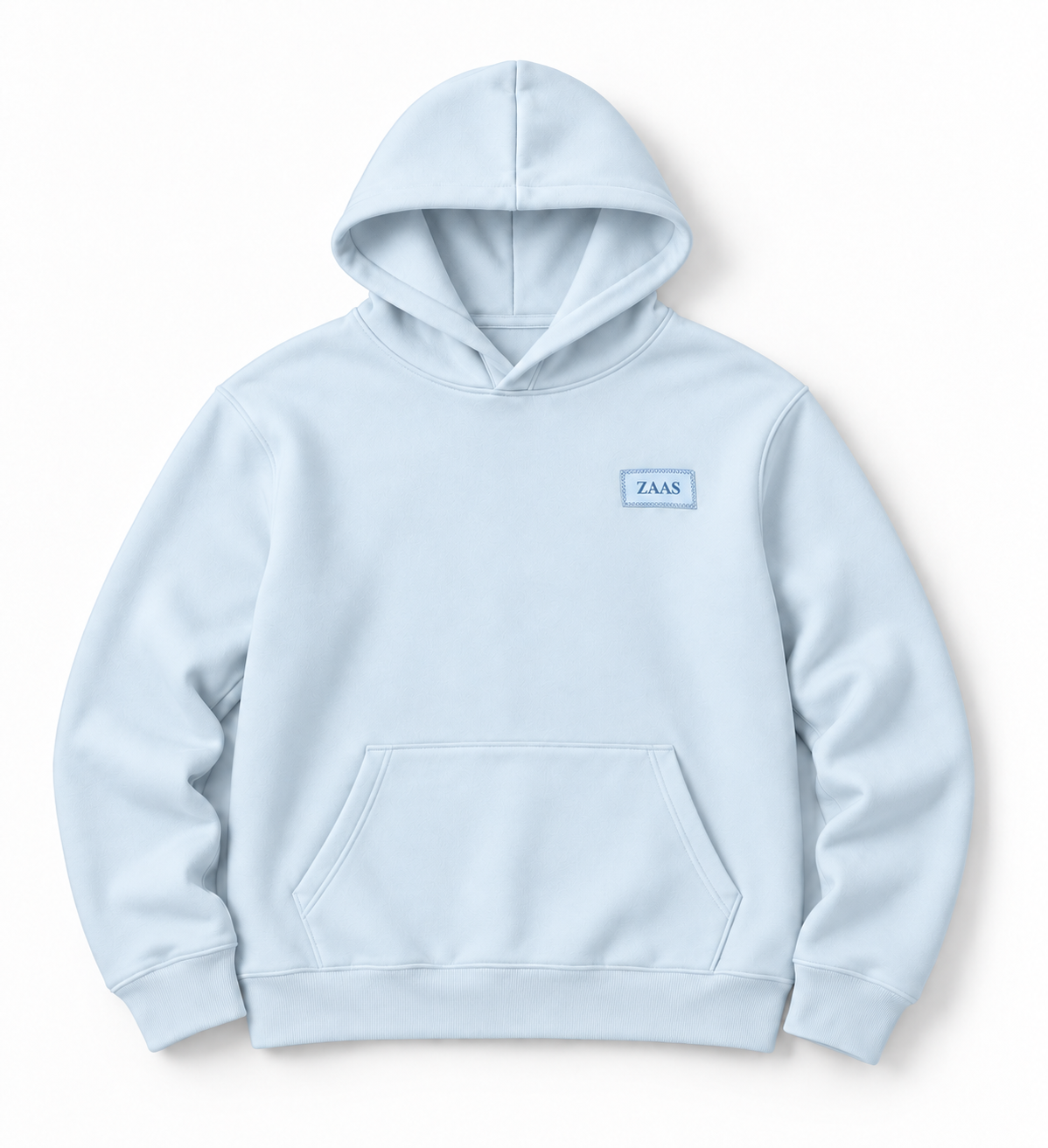 Be The Change Relaxed Fit Hoodie - Baby Blue