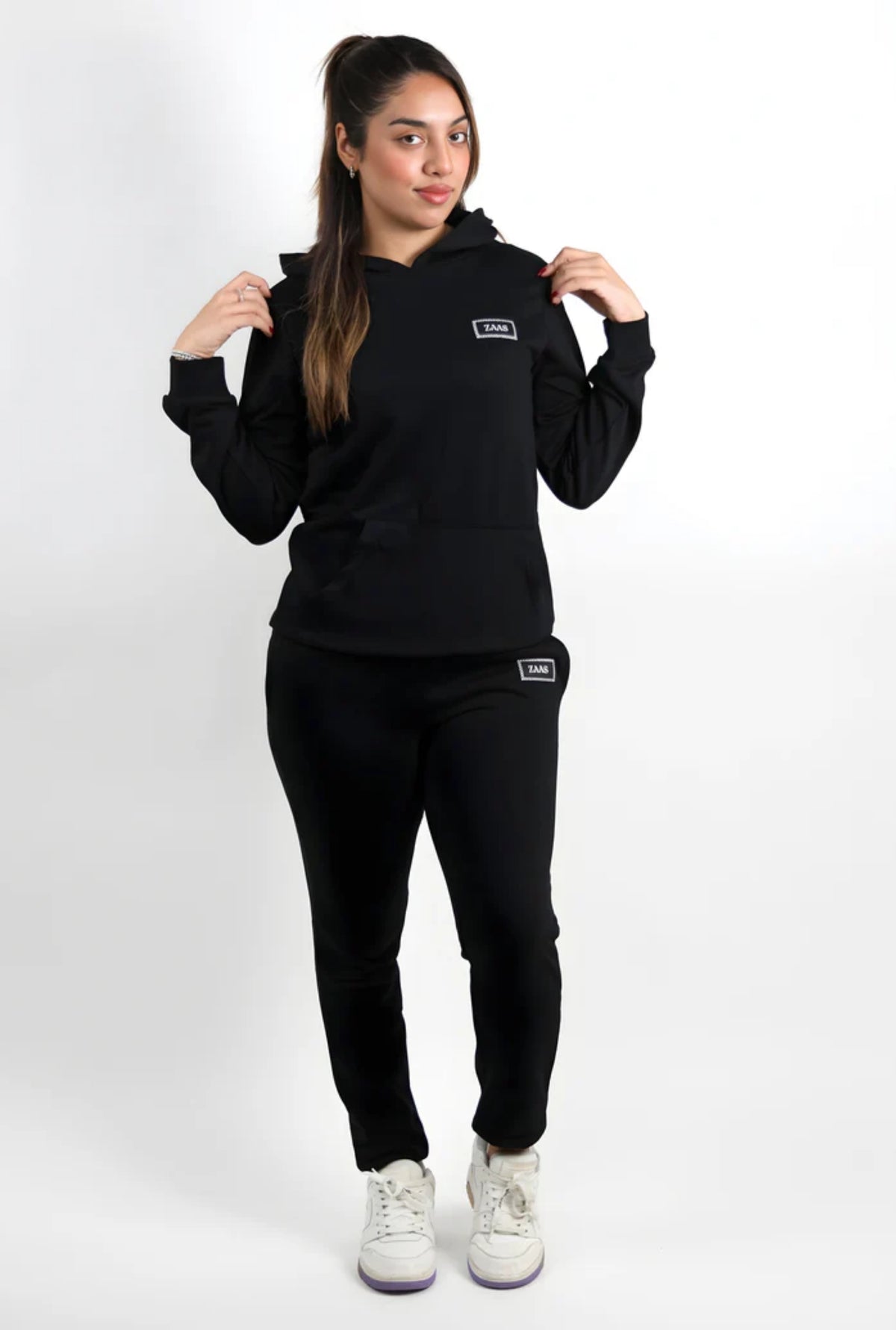 Relaxed Fit Comfort Jogger Pants - Black