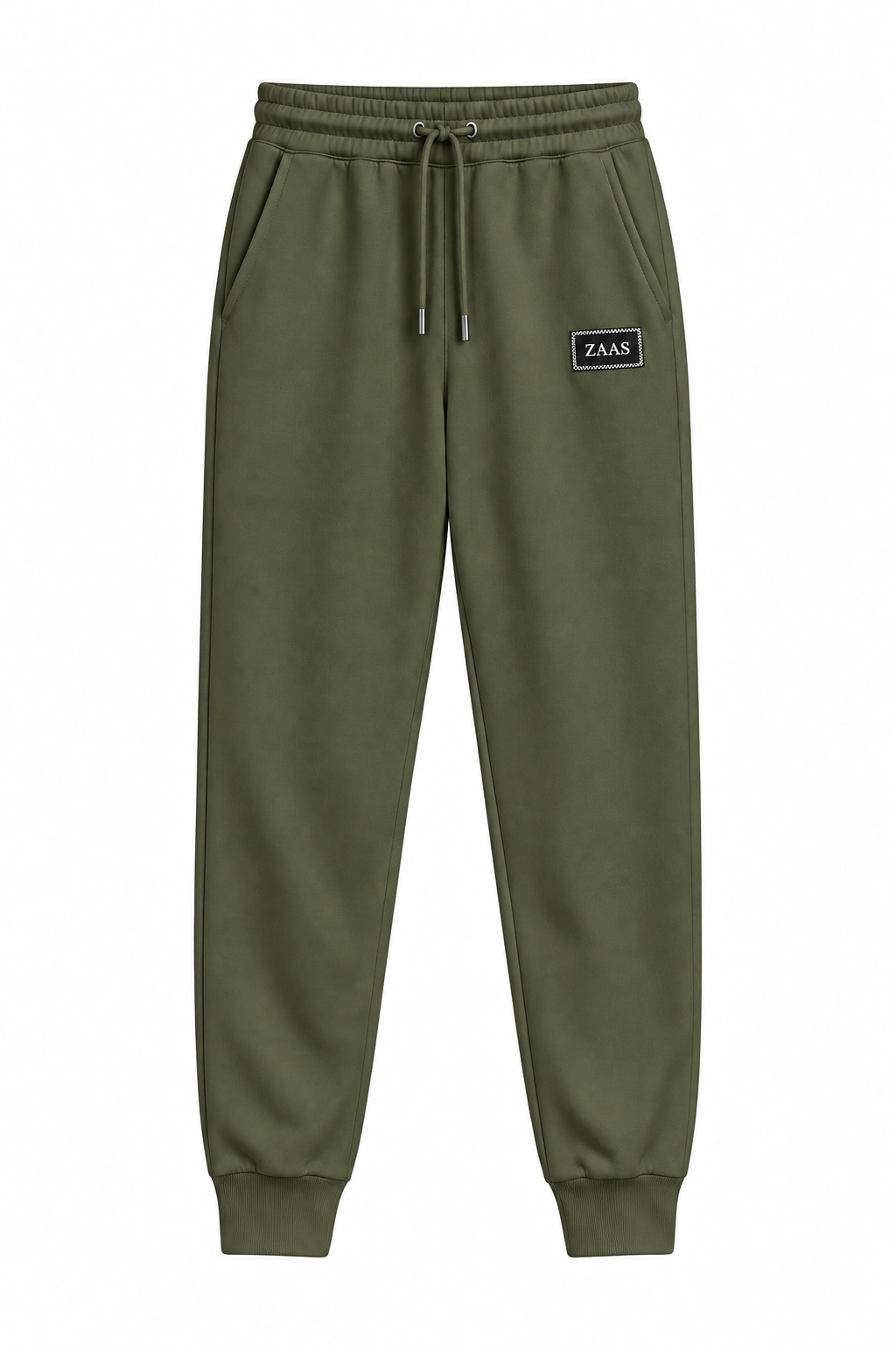 Relaxed Fit Comfort Jogger Pants - Olive Green