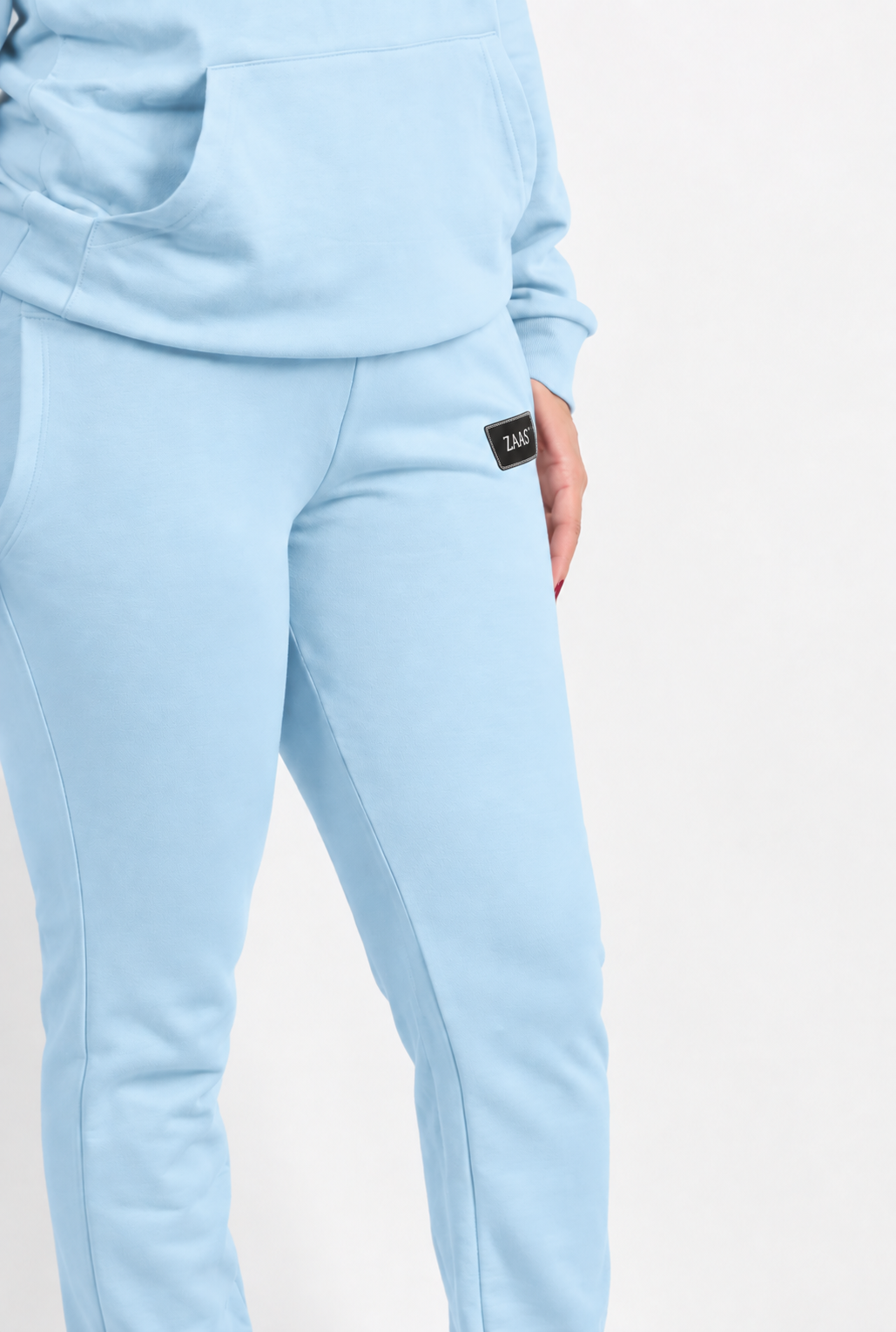 Relaxed Fit Comfort Jogger Pants - Baby Blue