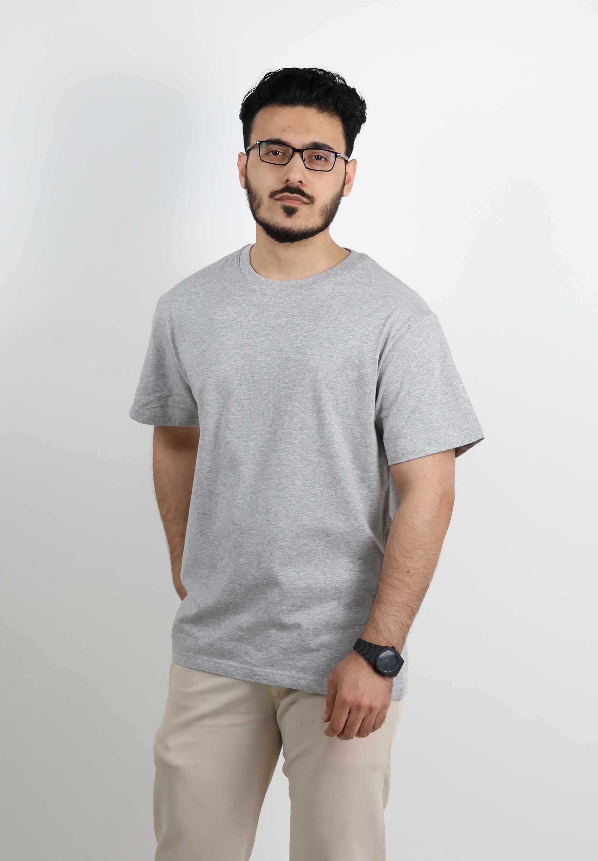 Loose Fit Mens T-shirt with Short Sleeves - Pack of 3 Combo