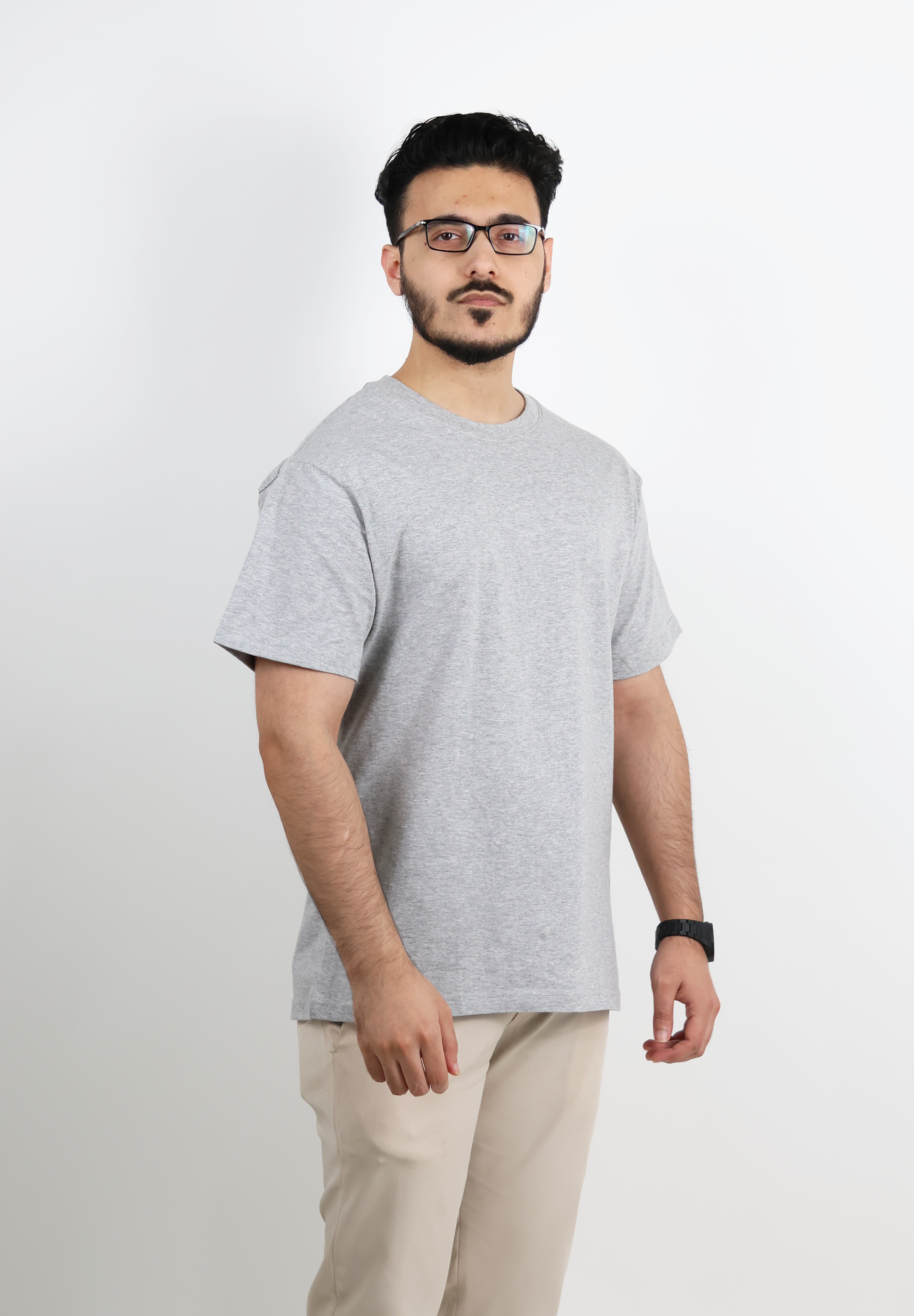 Loose Fit Mens T-shirt with Short Sleeves - Pack of 3 Combo