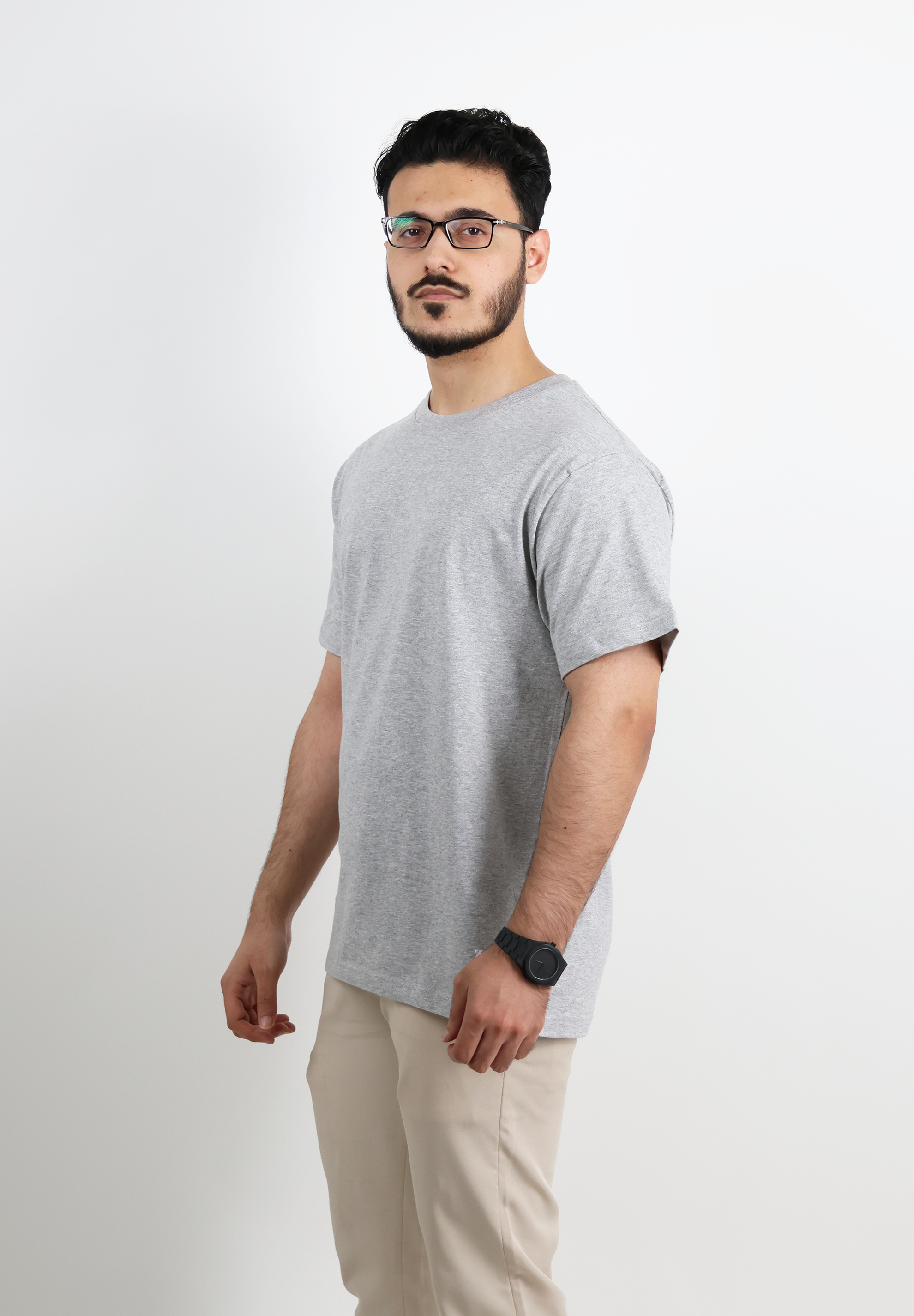 Loose Fit Mens T-shirt with Short Sleeves - Pack of 3 Combo