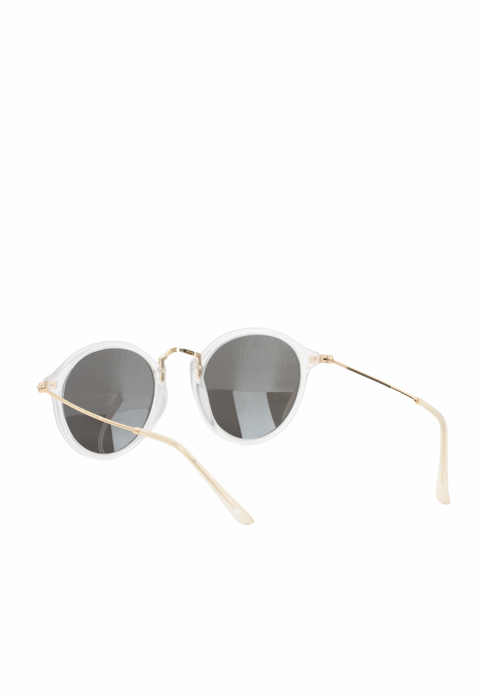 Silver Tac Round Metal Sunglasses – UV400 UV Protection Summer Special