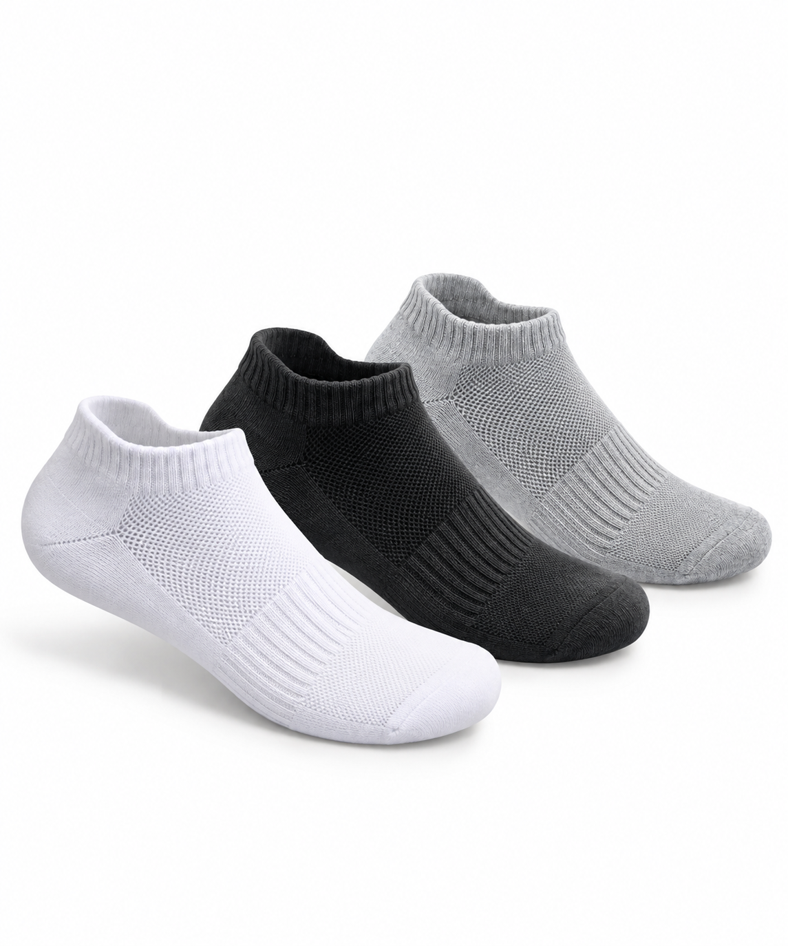 Basic Ankle Length Socks - Pack of 3