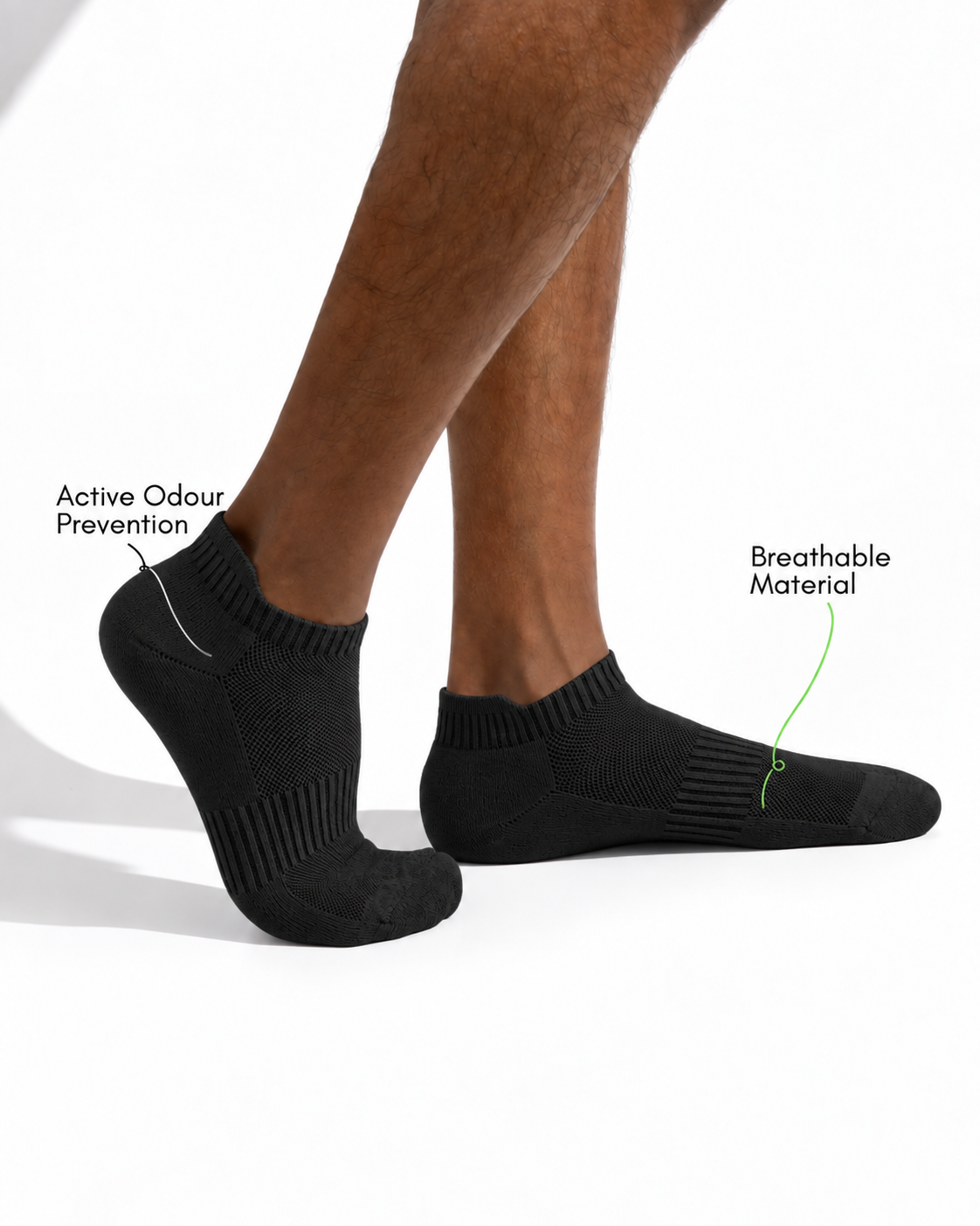 Basic Ankle Length Socks - Pack of 3