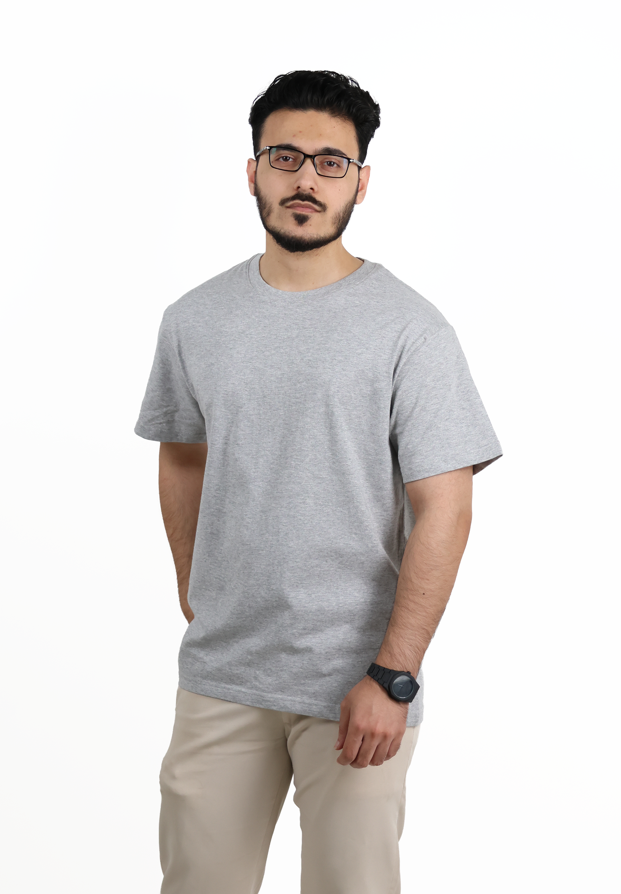 Loose Fit Mens T-shirt with Short Sleeves - Pack of 3 Combo