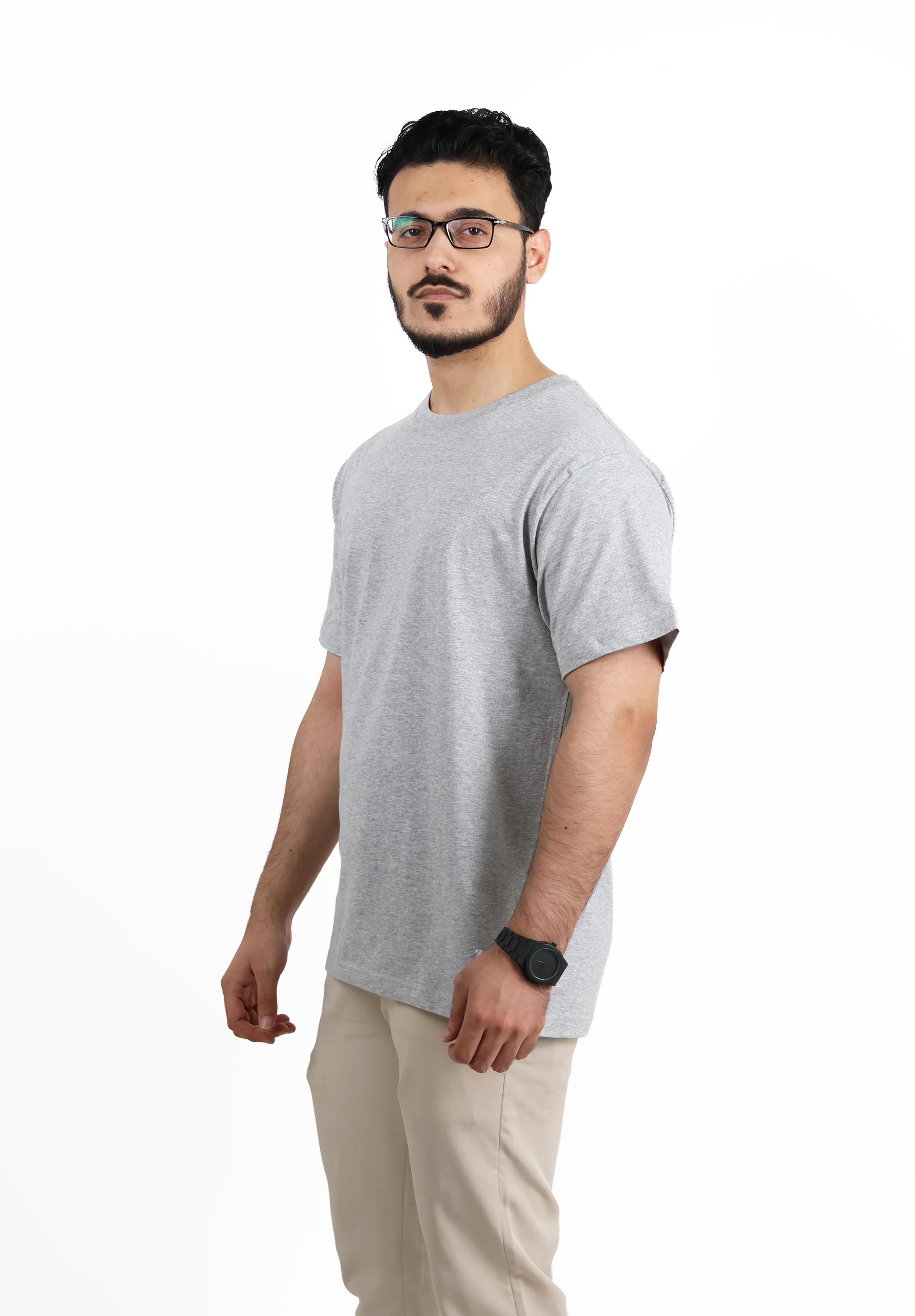 Loose Fit Mens T-shirt with Short Sleeves - Pack of 3 Combo