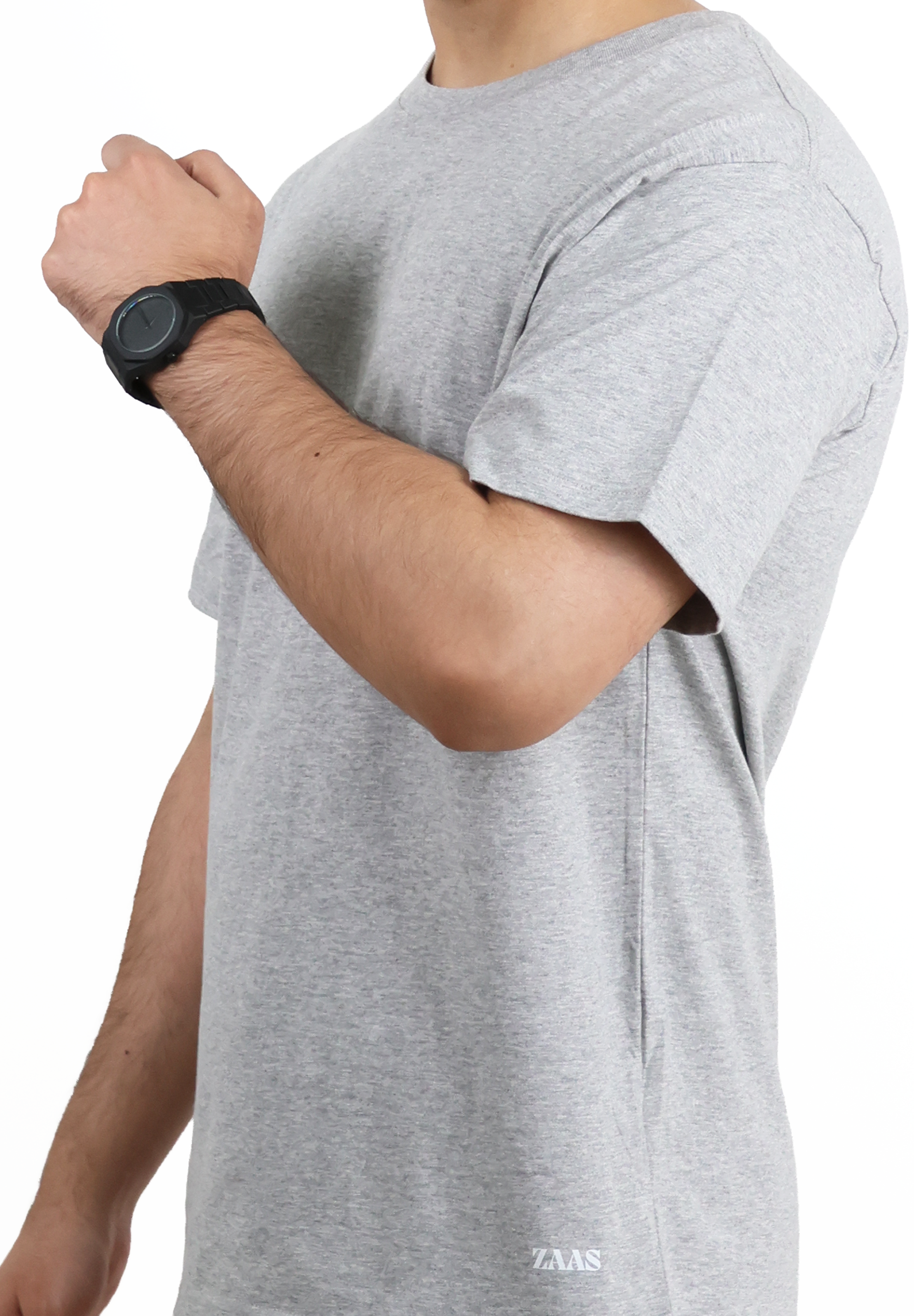 Loose Fit Mens T-shirt with Short Sleeves - Pack of 3 Combo
