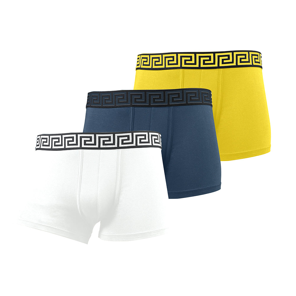Ultimate Comfort Men's Underwear Trio – Soft & Breathable Boxer Briefs (3-Pack)