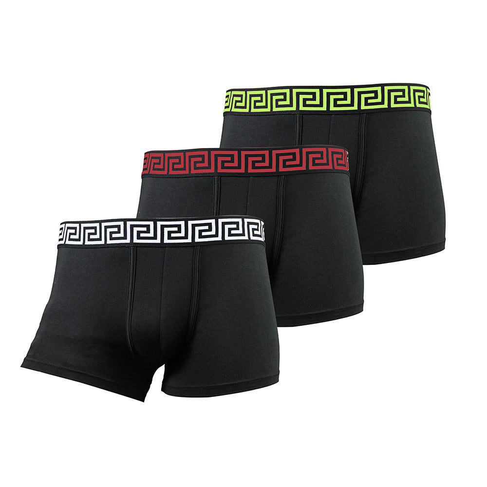 Everyday Elegance Men's Underwear Pack of 3 – Soft Cotton Boxer Briefs
