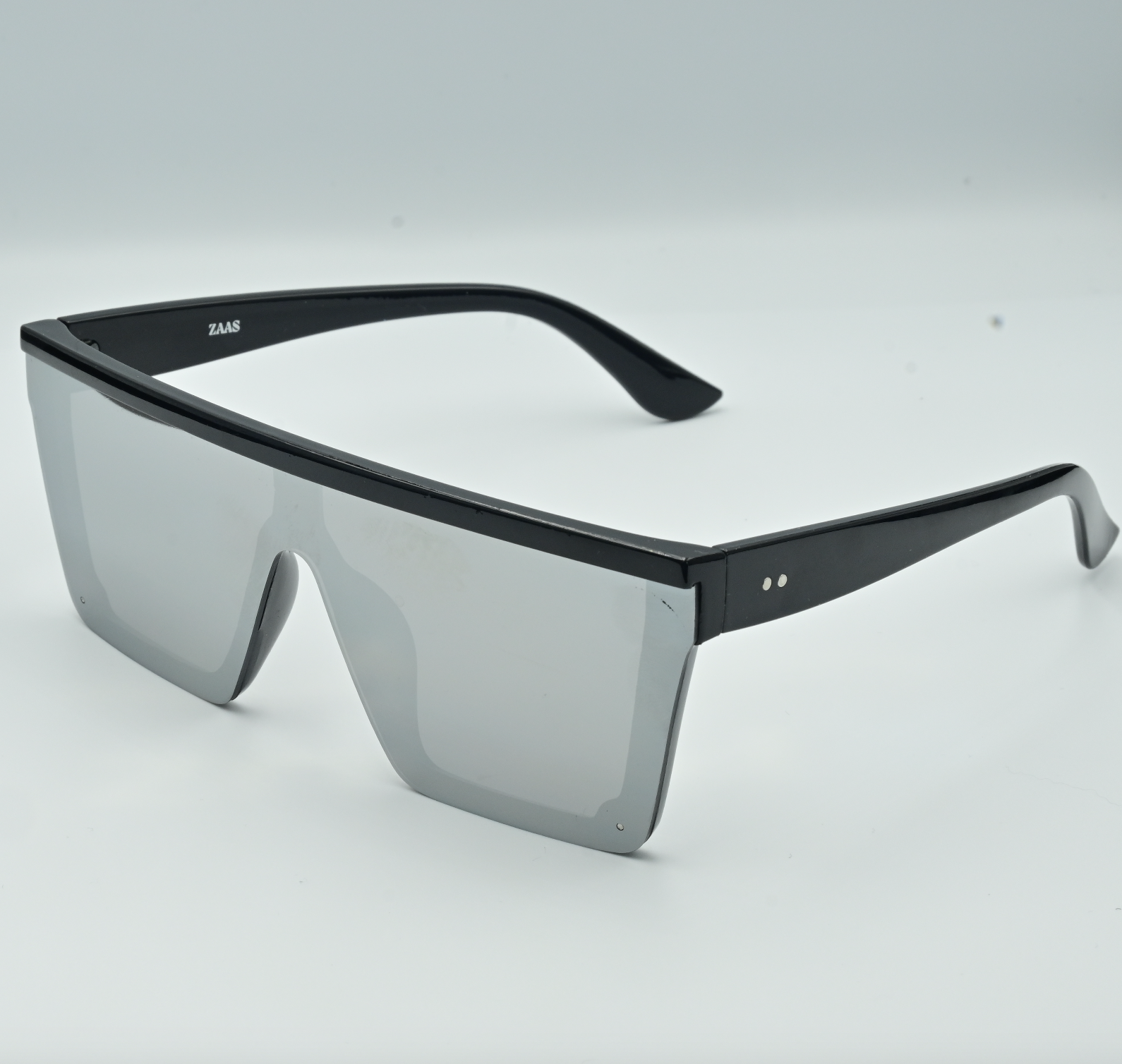 Oversized Mirror Square Sunglasses UV400 Unisex Shades – ZAAS